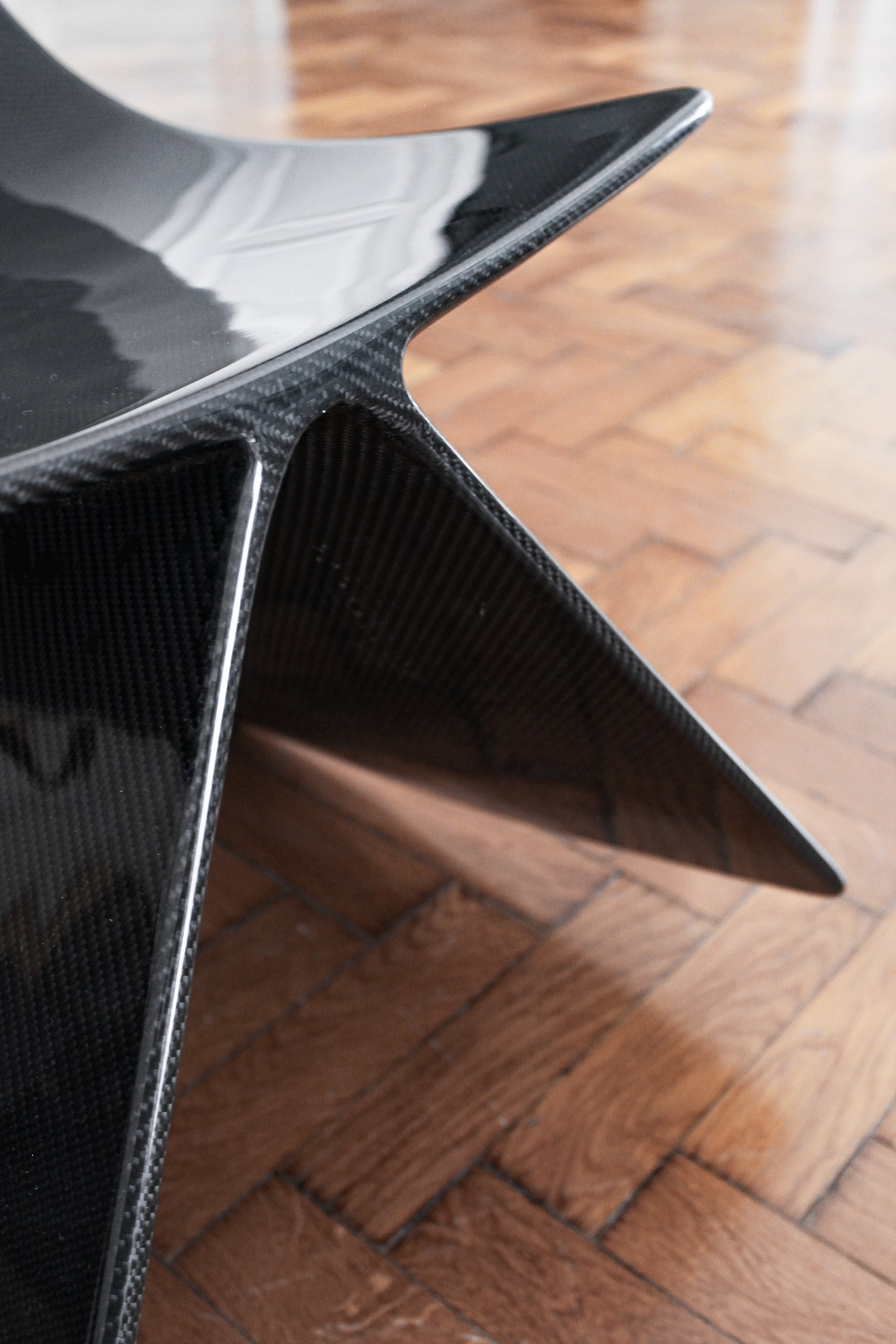 Kitin，Rocking chair，carbon fibre，product design，deck chair，chair，