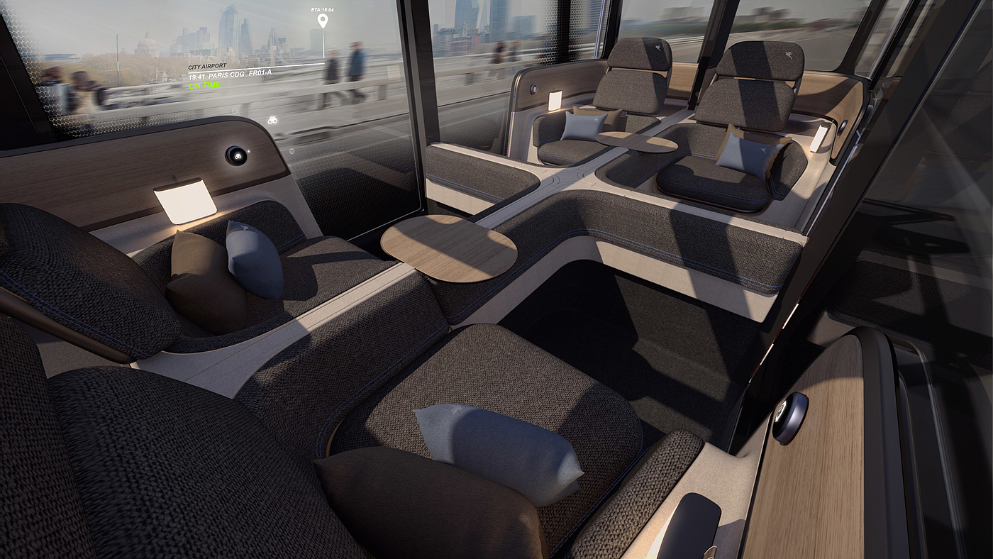 Seymourpowell，"Private sharing" car Hailing service，Quarter Car，