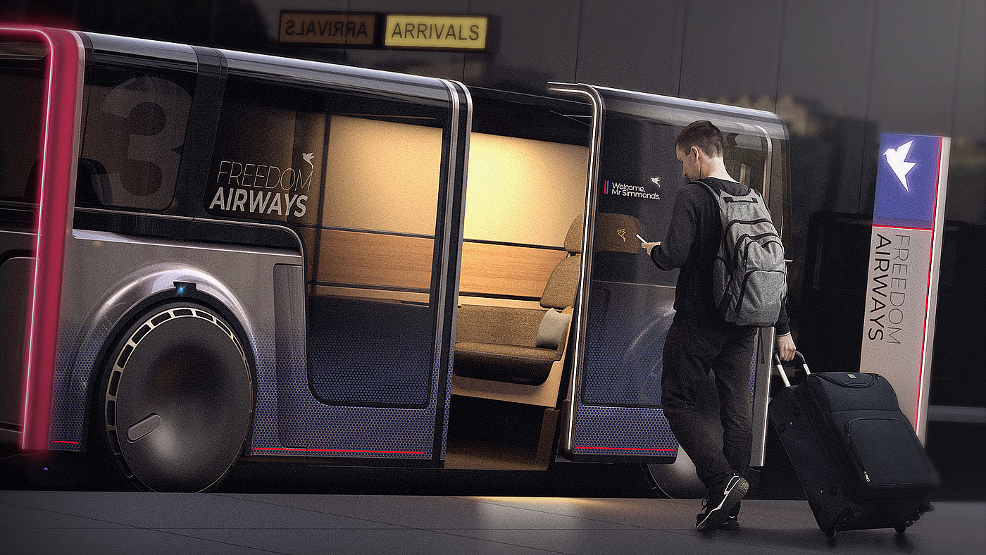 Seymourpowell，"Private sharing" car Hailing service，Quarter Car，