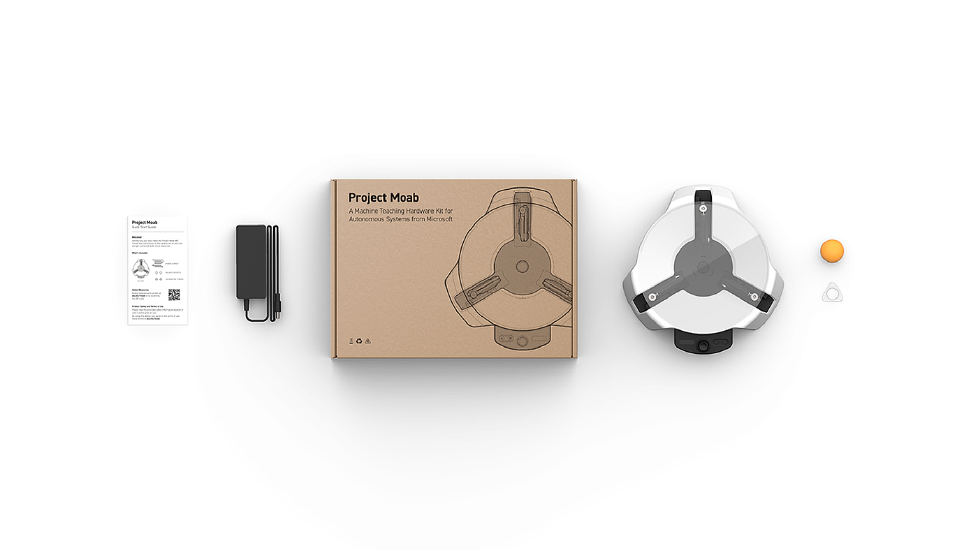 Microsoft Moab，Ball balancing robot，robot，Microsoft Bonsai，Fresh Consulting，