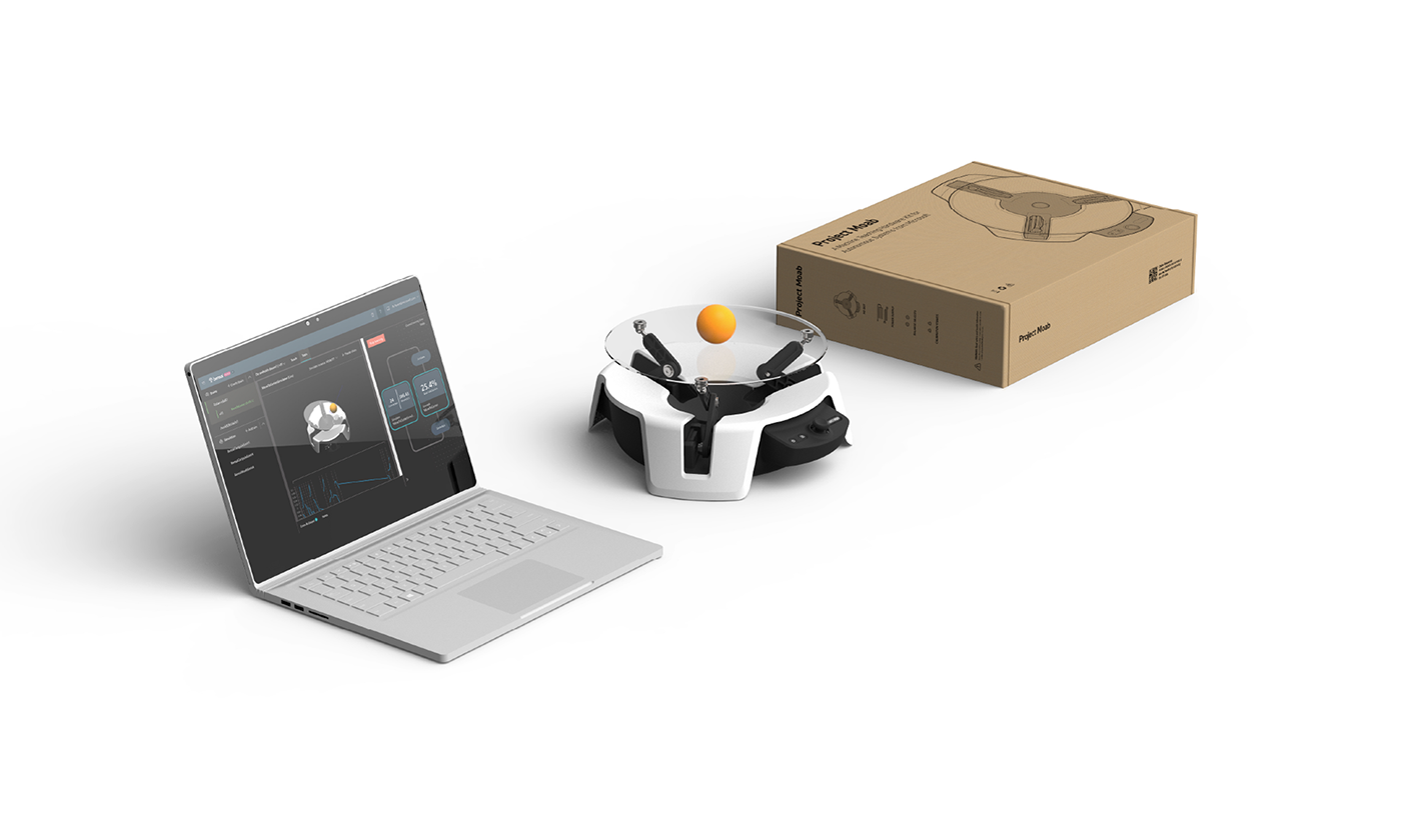 Microsoft Moab，Ball balancing robot，robot，Microsoft Bonsai，Fresh Consulting，