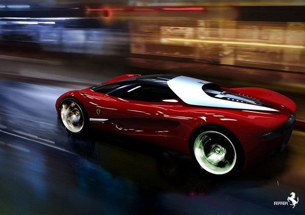 Ferrari，Sports car，automobile，vehicle，
