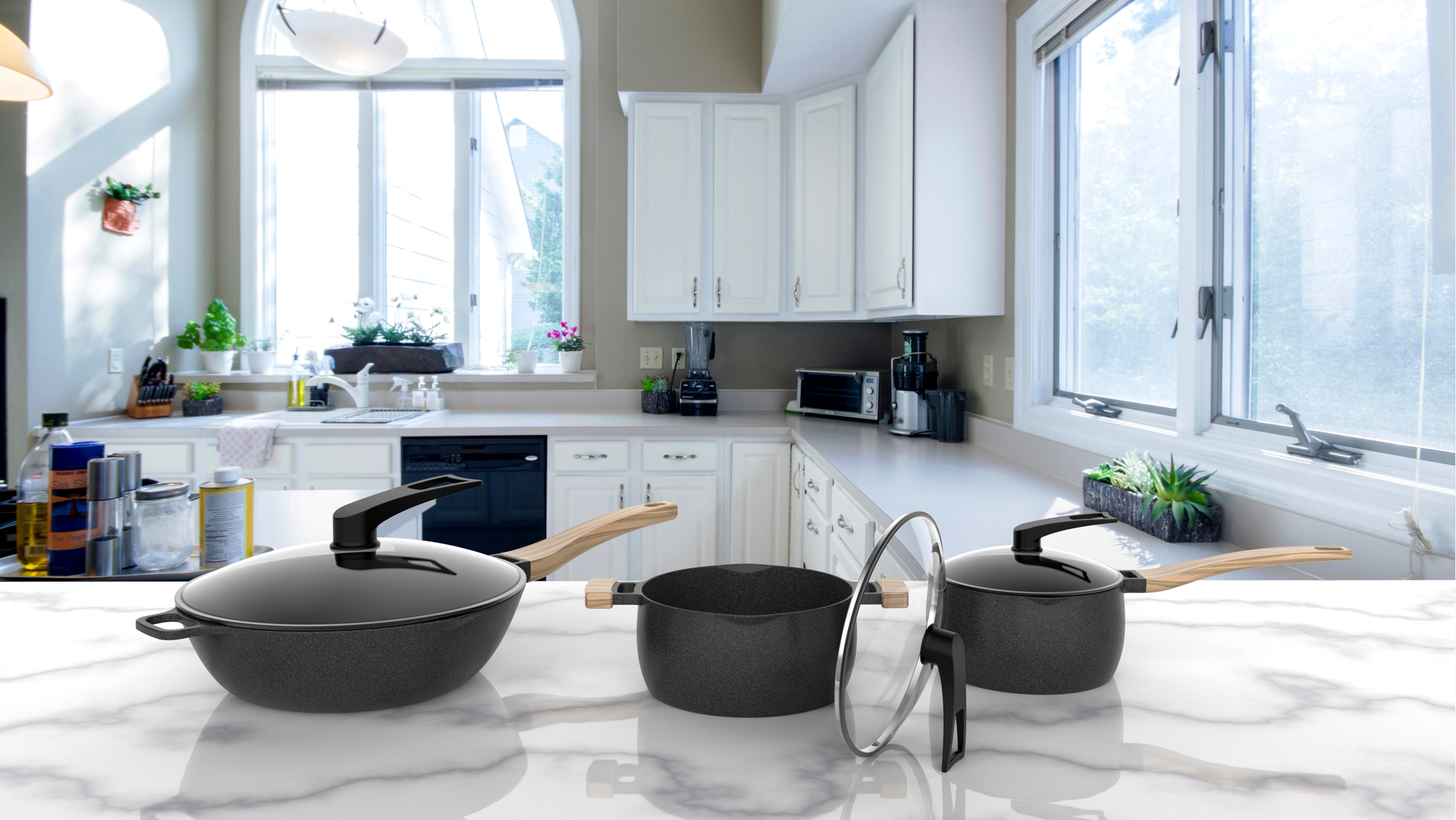 industrial design，Appearance design，cookware，Wok，Soup pot，The milk pot，