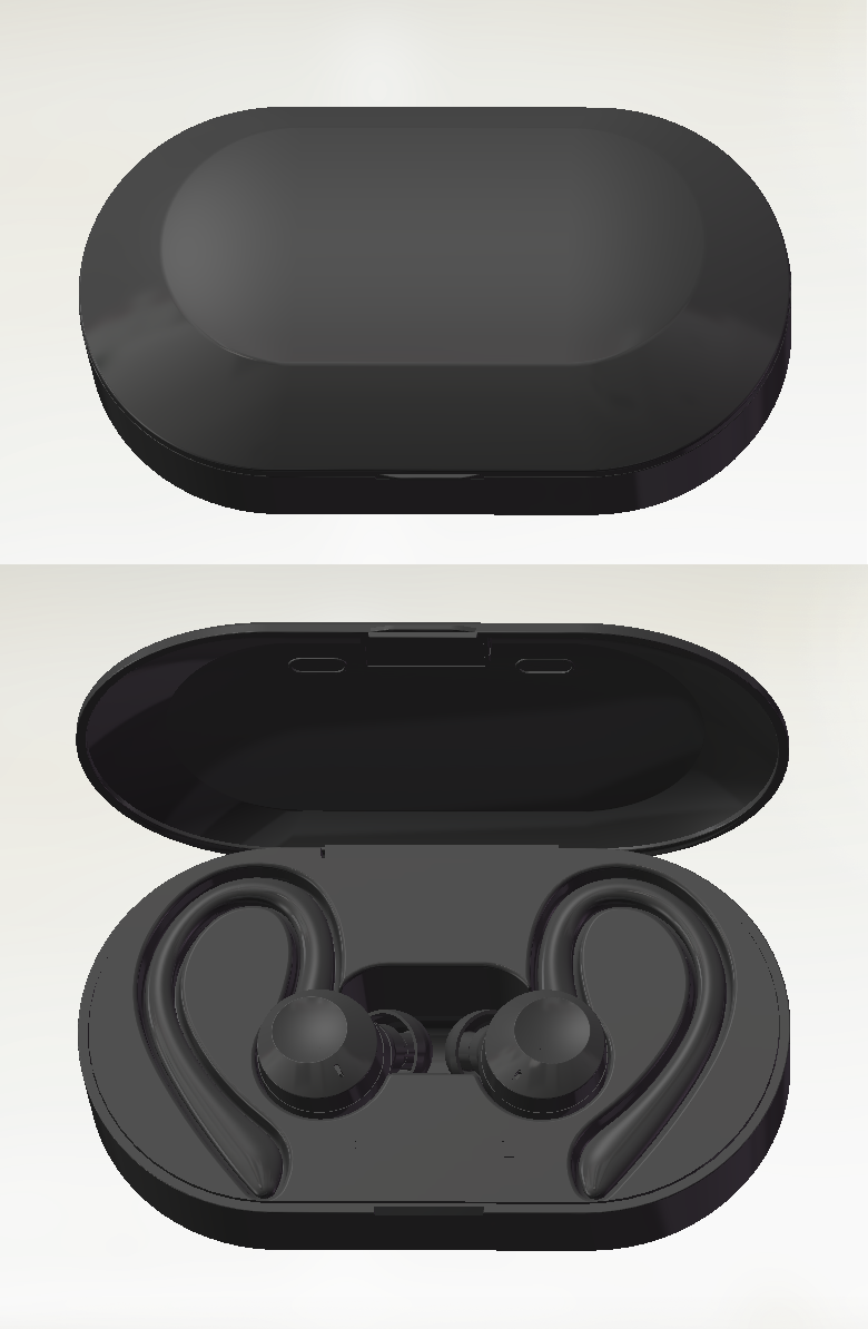 TWS headset，Structural design，Bluetooth headset，Sports headset，headset，ear-hook，Amazon，online retailers，