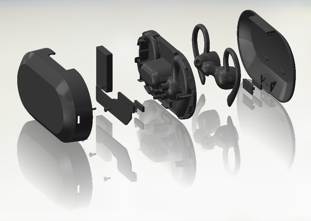 TWS headset，Structural design，Bluetooth headset，Sports headset，headset，ear-hook，Amazon，online retailers，