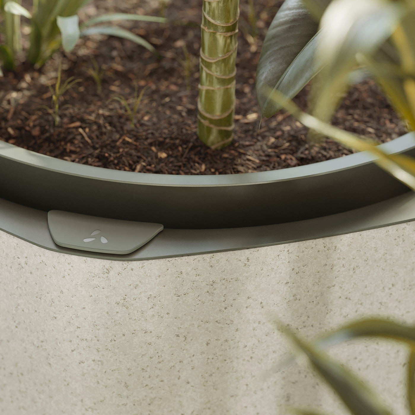 Marly Garden，Modular planting，Planters，