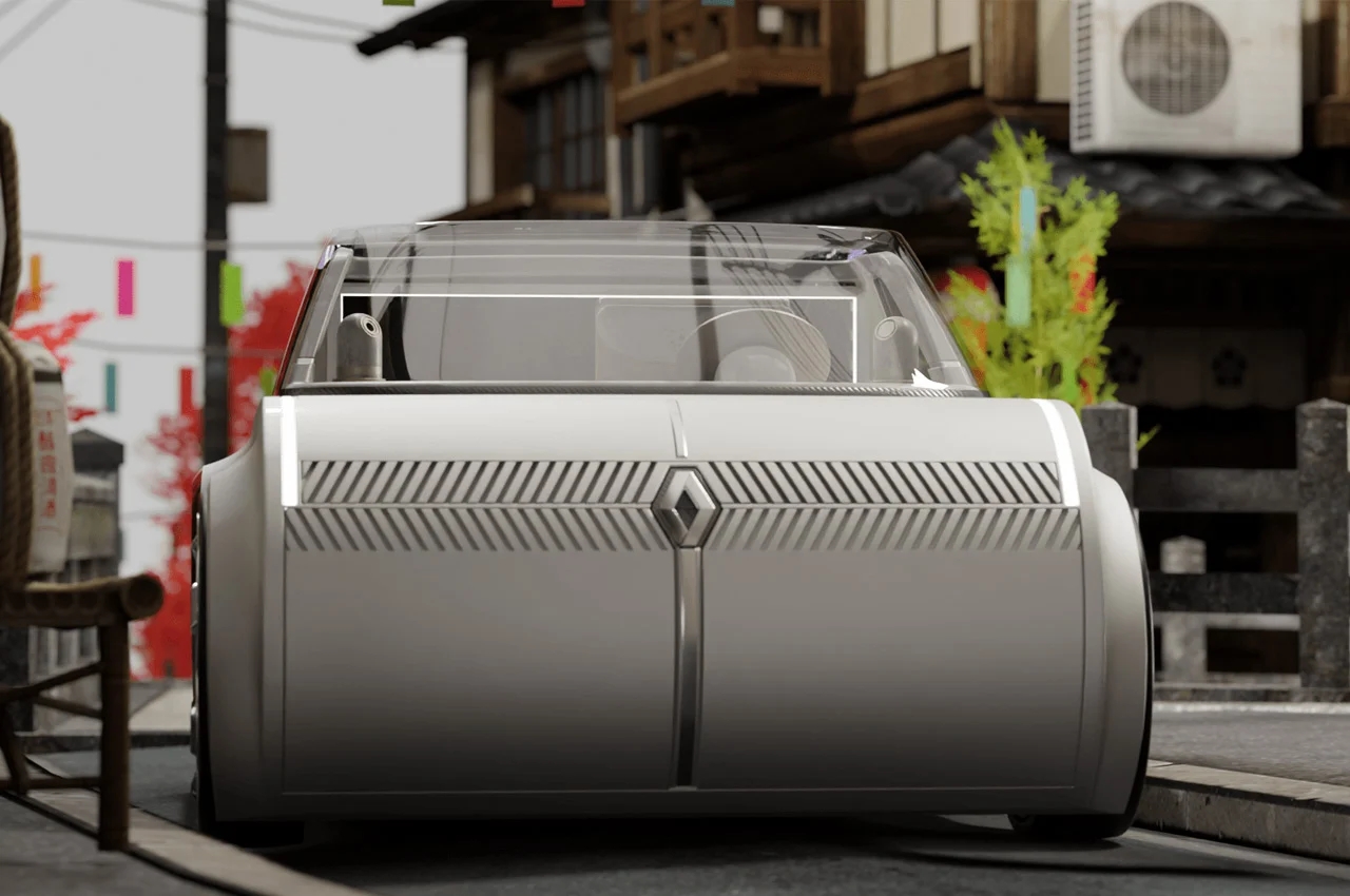 renault，electric vehicle，"Pet communication device"，RENAULT PET COMMUNI，Renault ez-go concept car，