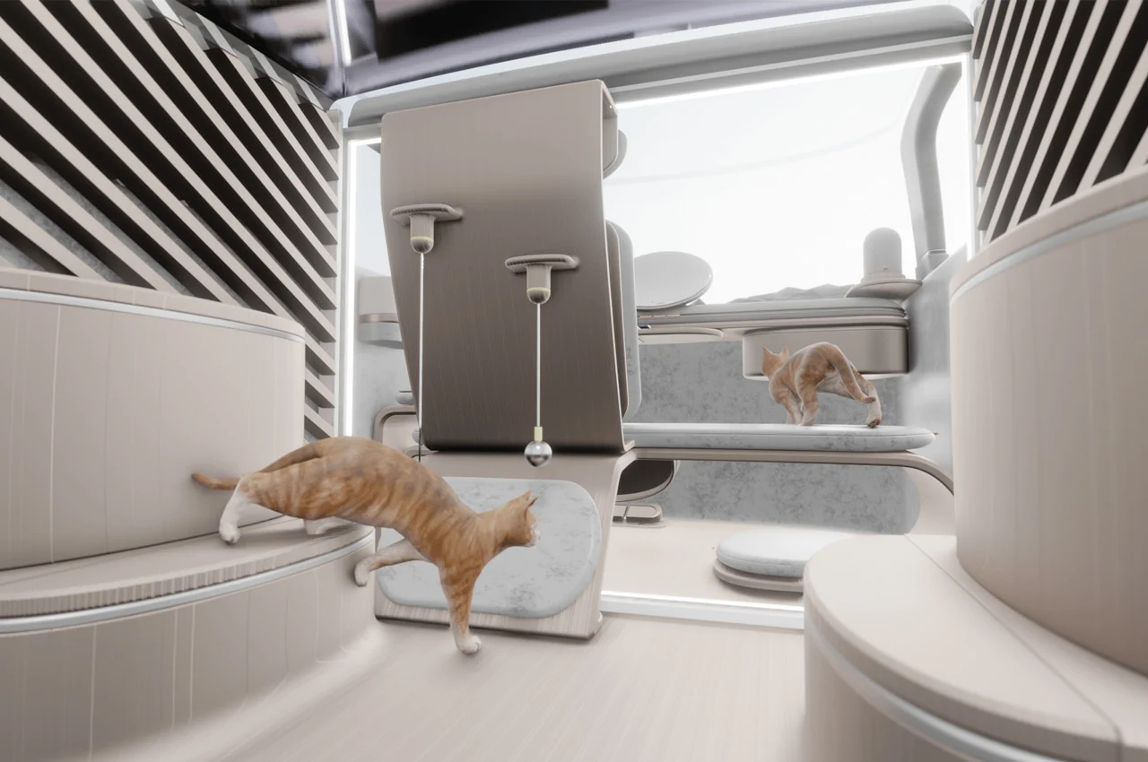 renault，electric vehicle，"Pet communication device"，RENAULT PET COMMUNI，Renault ez-go concept car，