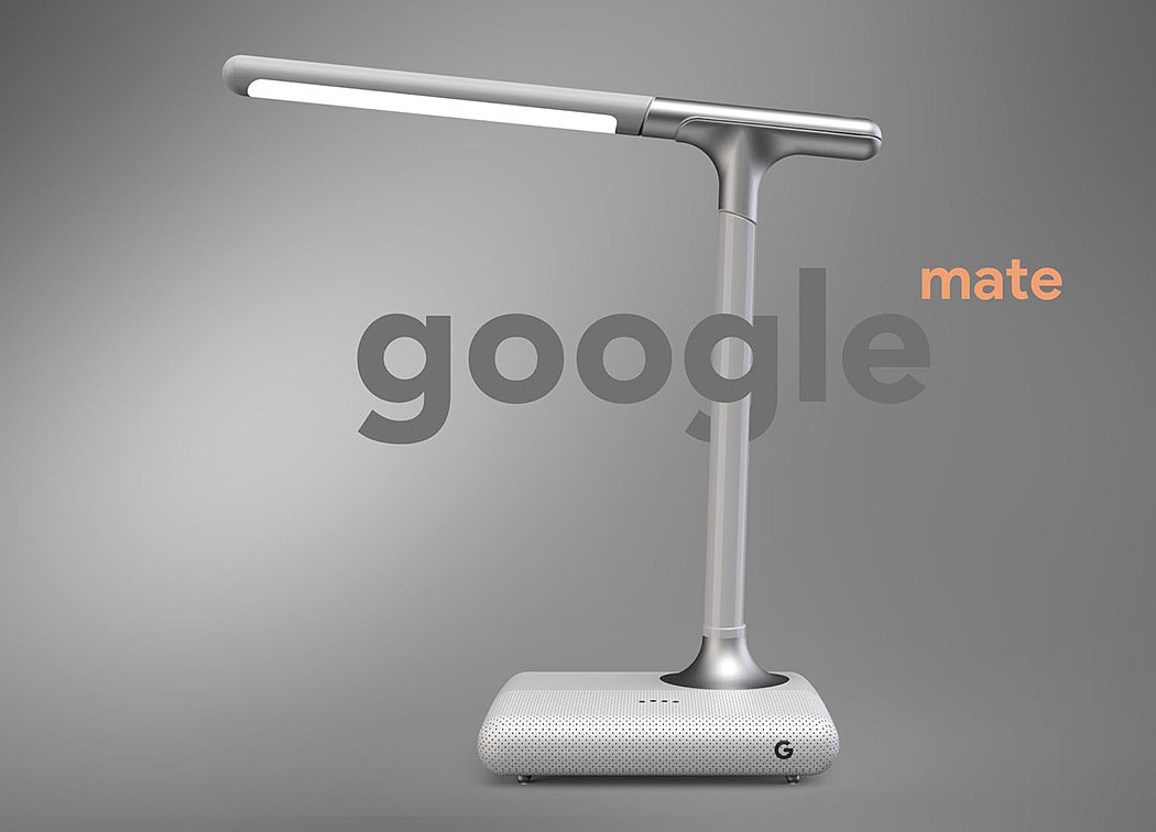 Google Mate，Desk lamp，aged，