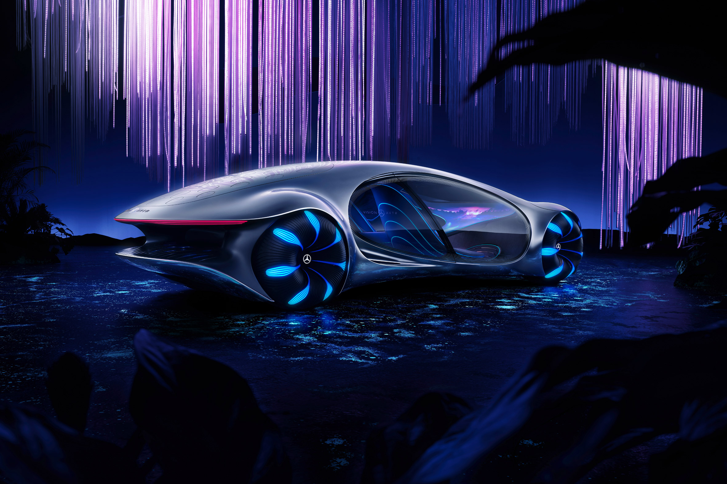 VISION OUT，Mercedes vision EQS，Car，