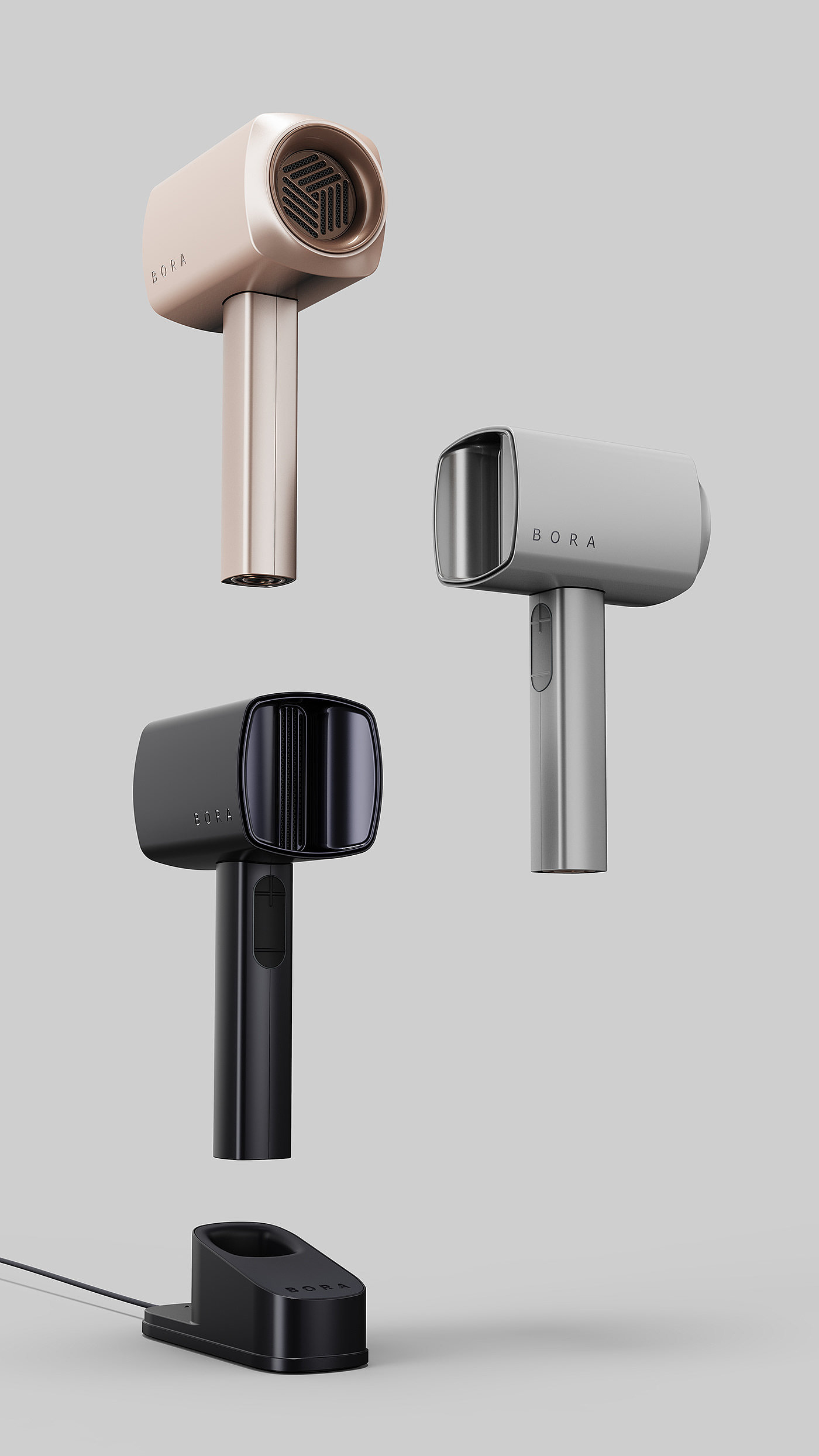 Wireless hair dryer，hair drier，BORA，