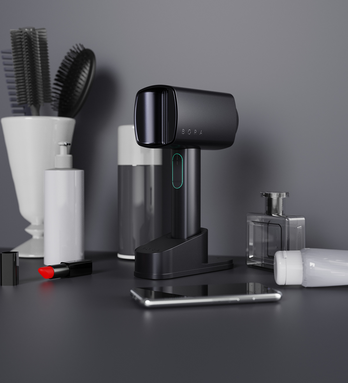 Wireless hair dryer，hair drier，BORA，