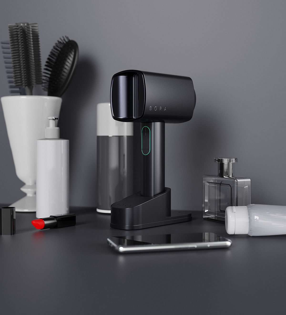 Wireless hair dryer，hair drier，BORA，