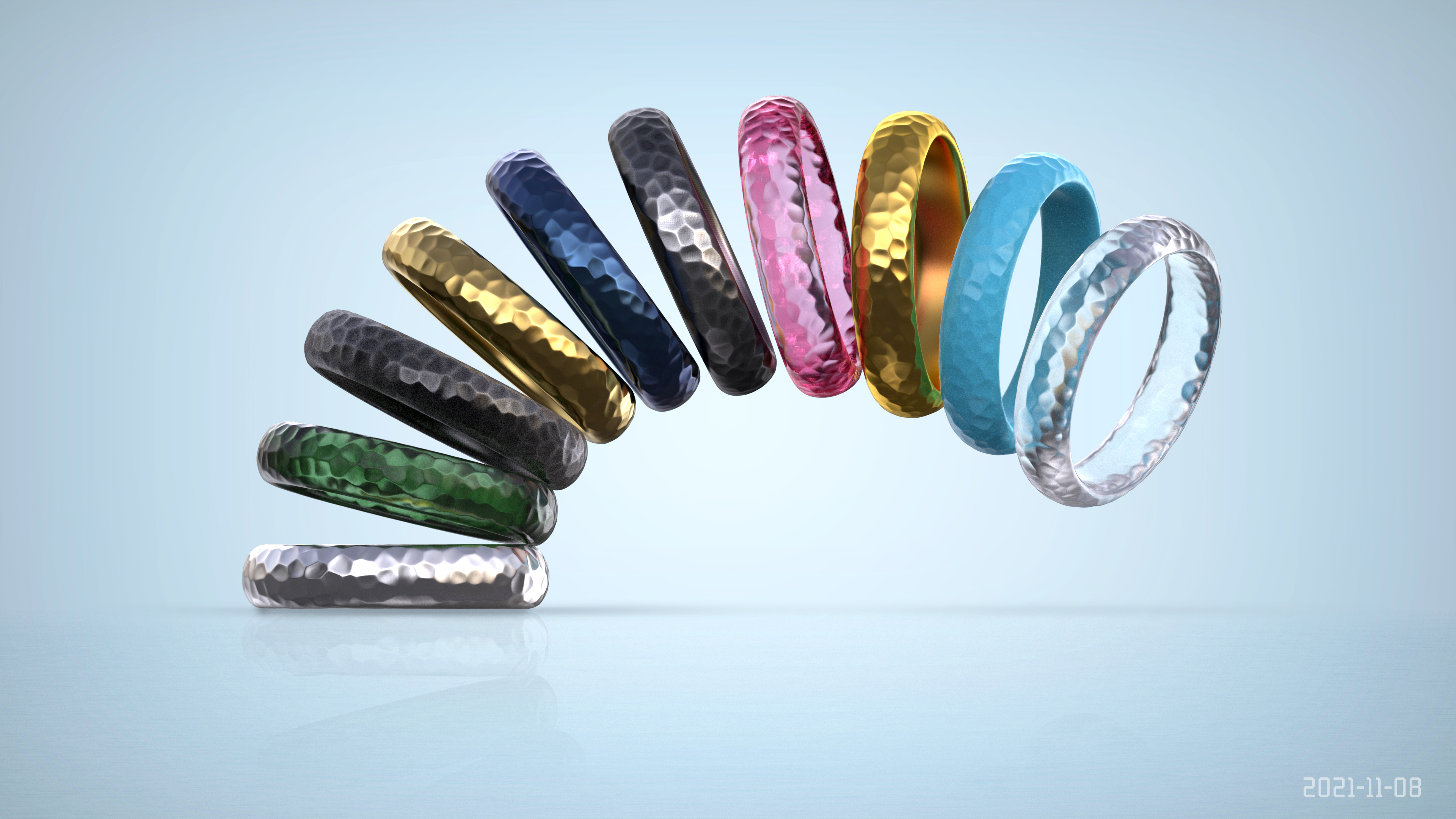 keyshot，Jewellery，jewelry，rhino，Zbrush，Render，gemstone，animation，