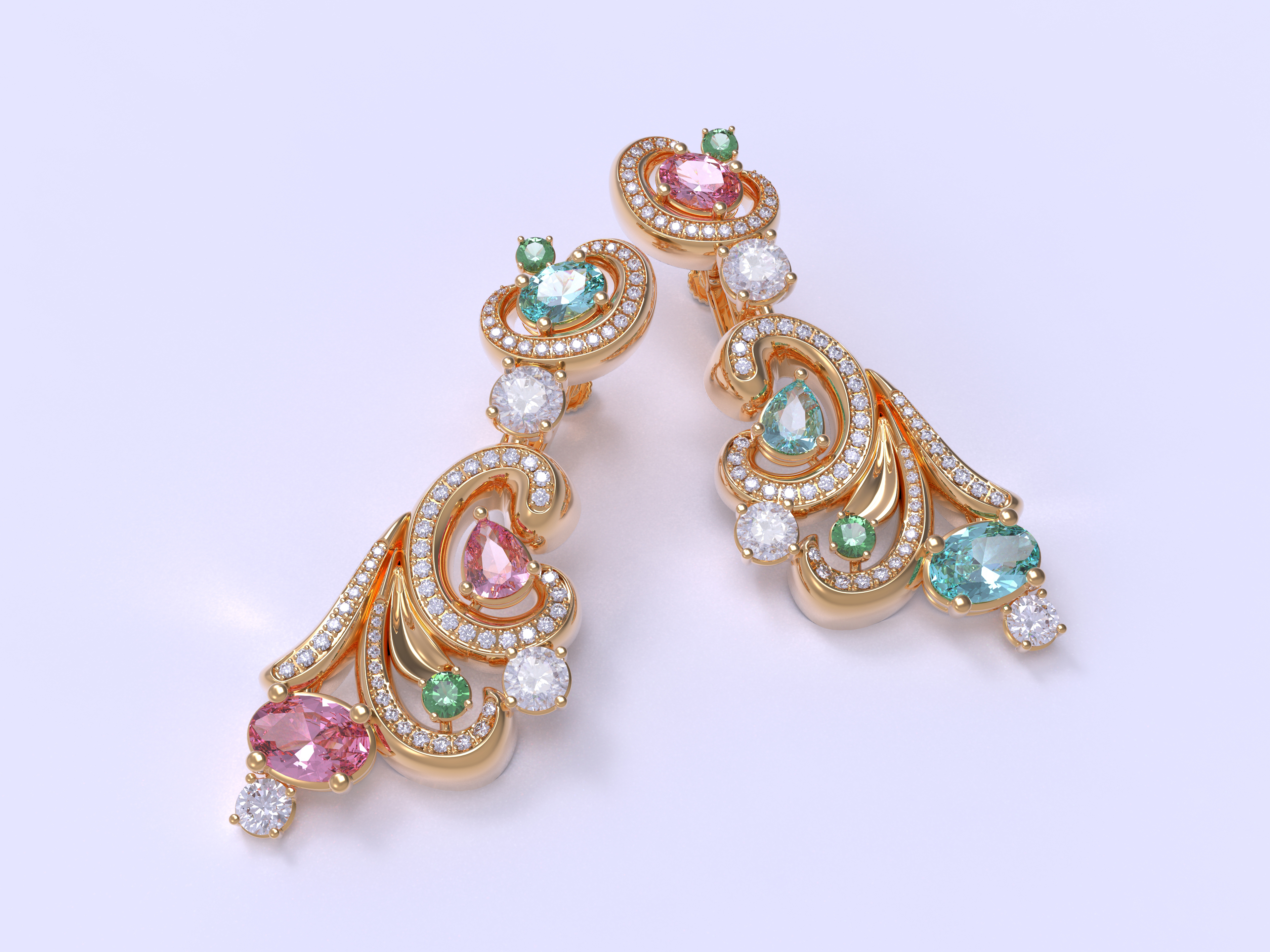 keyshot，Jewellery，jewelry，rhino，Zbrush，Render，gemstone，animation，