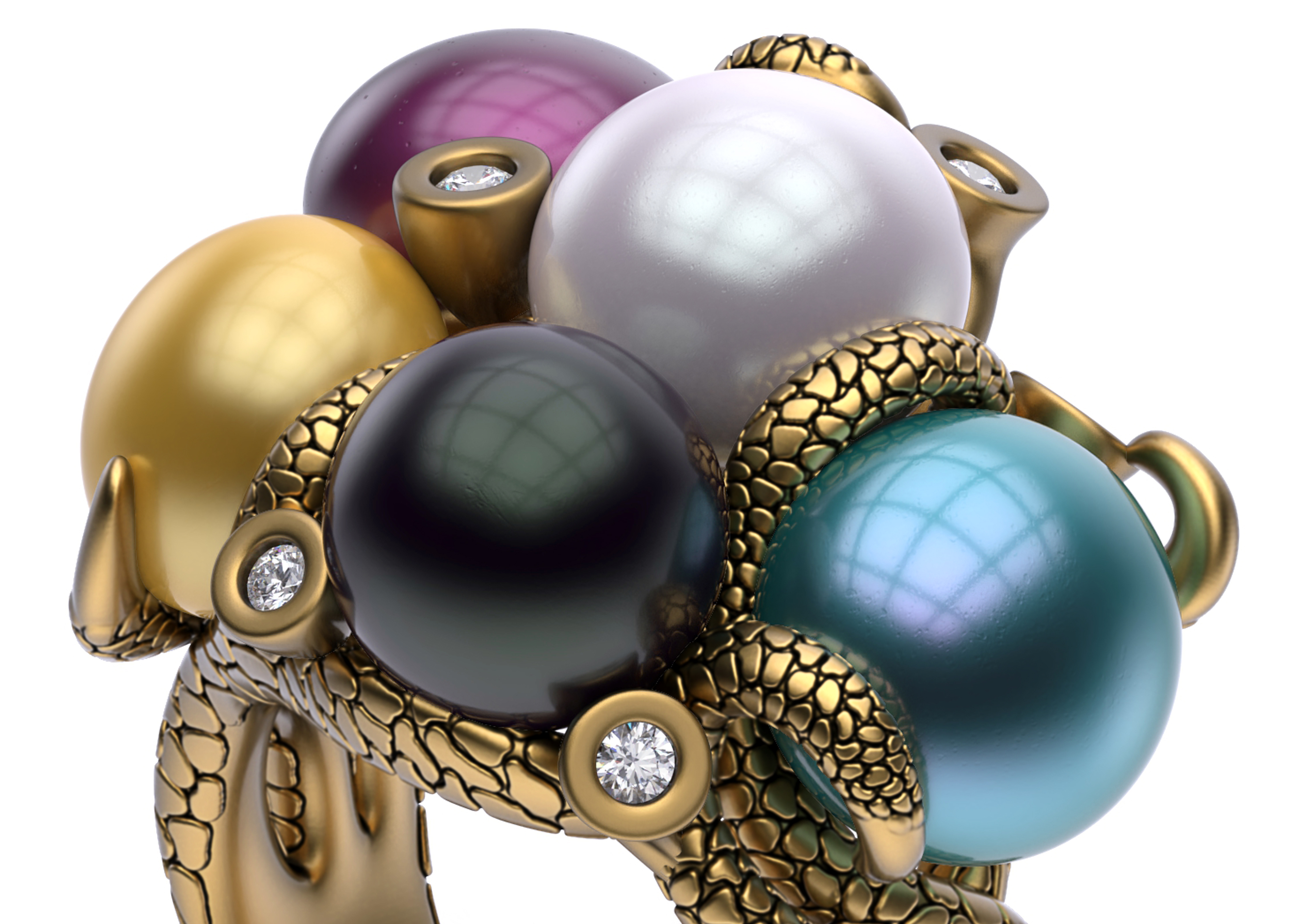 rhino，keyshot，Zbrush，modeling，Render，Jewellery，jewelry，jade，