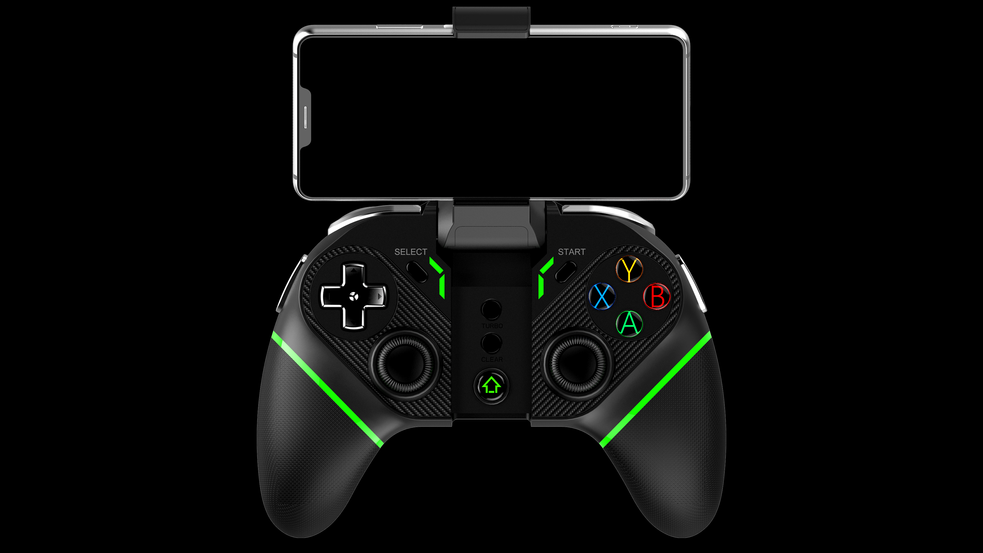 Game handle，Wireless controller，design sketch，Pie shark ipega，Bluetooth handle，