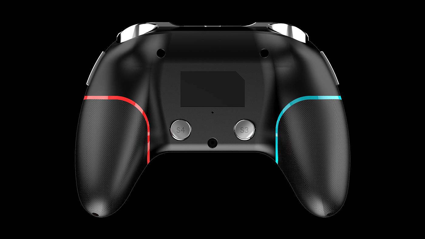 Game handle，Wireless controller，design sketch，Pie shark ipega，Bluetooth handle，