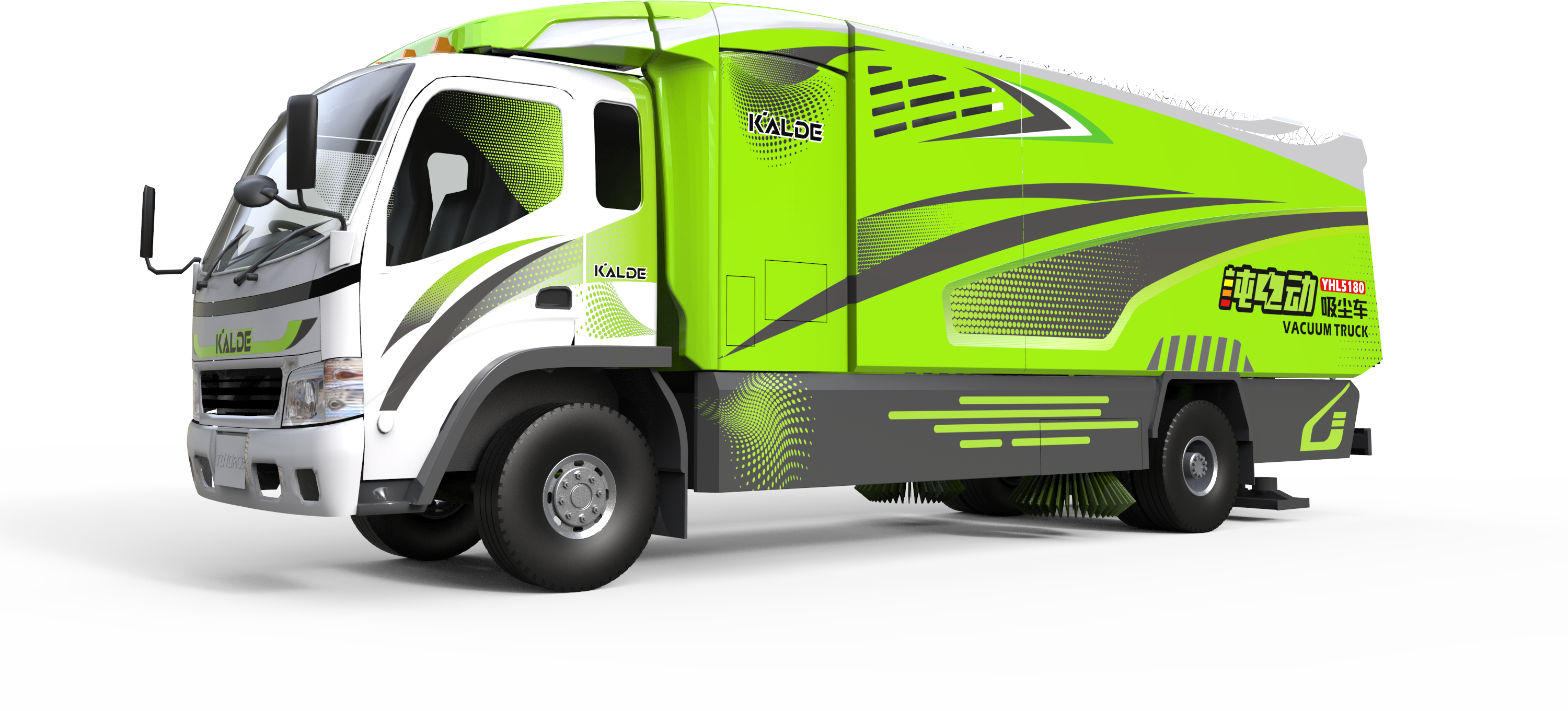 industrial design，Tools and equipment，product design，Appearance design，Vacuum truck，Pure electric，