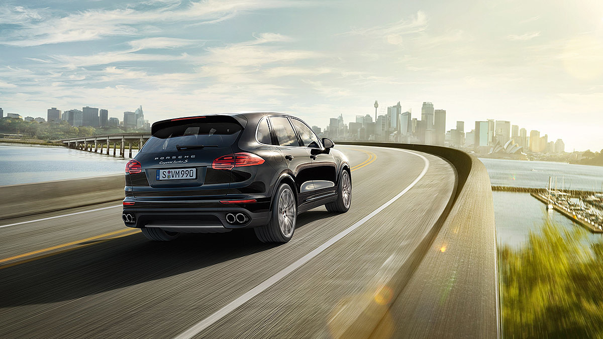 Automotive interior design，Car Photography，Porsche，Industrial design effect drawing，