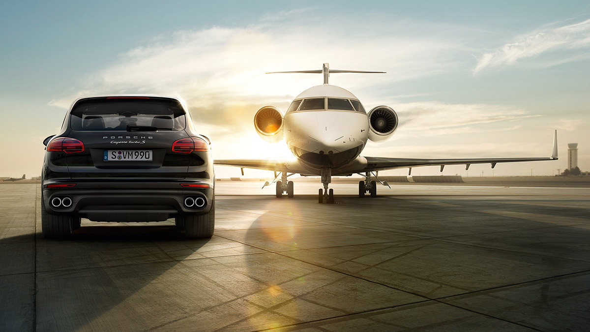 Automotive interior design，Car Photography，Porsche，Industrial design effect drawing，