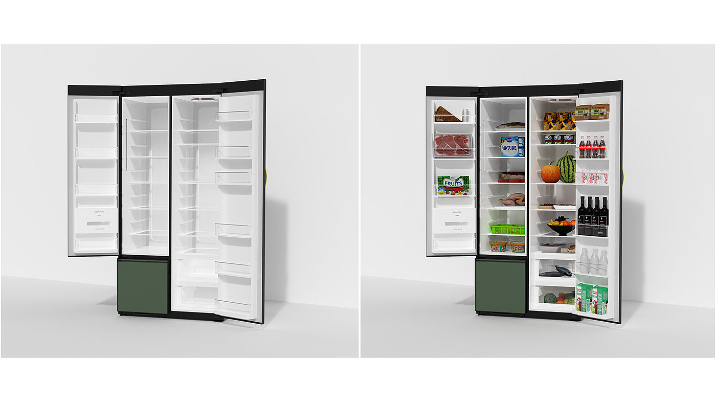 ARTE，Refrigerator，Household Electric Appliances，originality，
