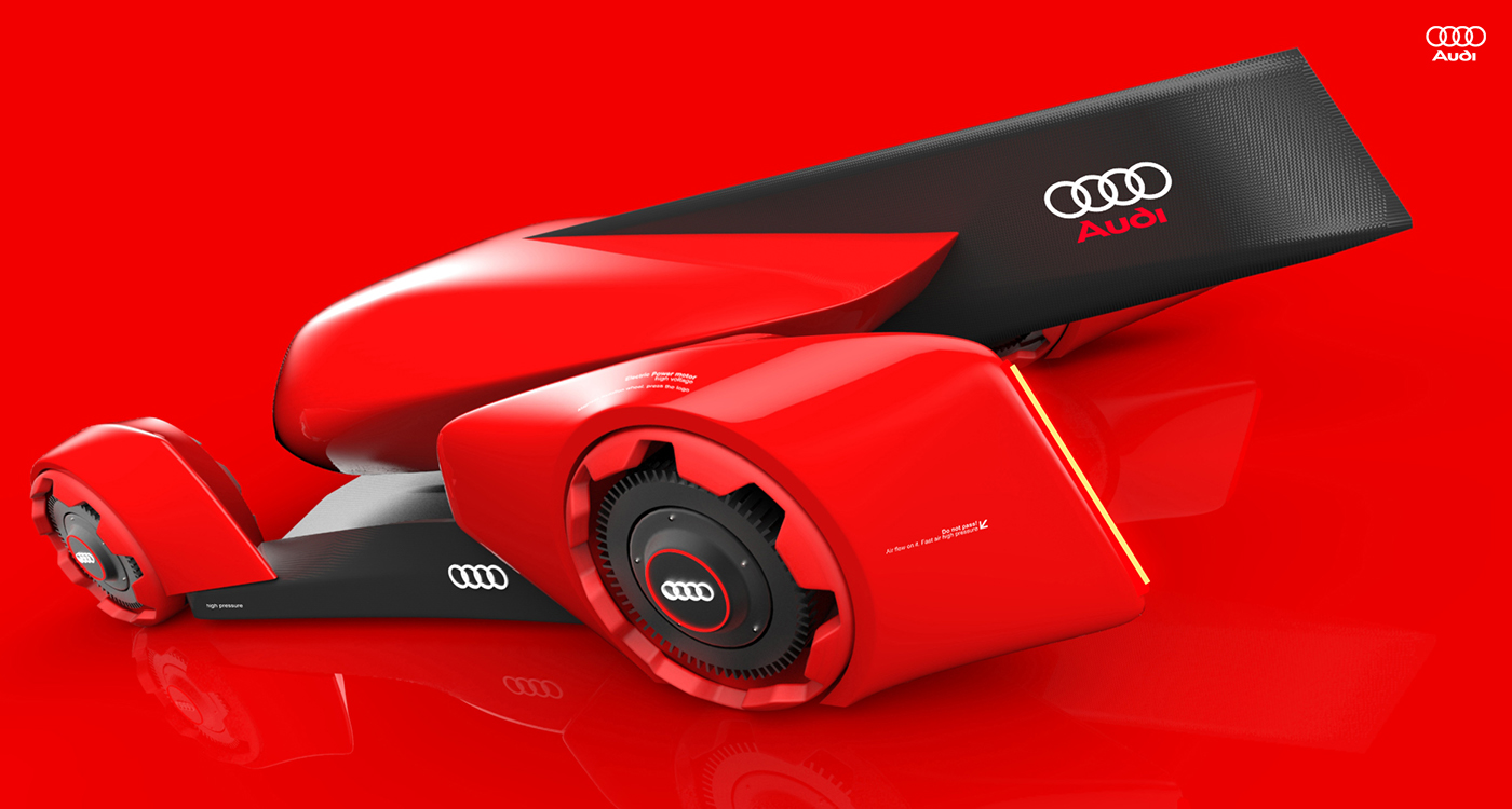 Audi ayrus，automobile，Hand drawn，Automatic design，