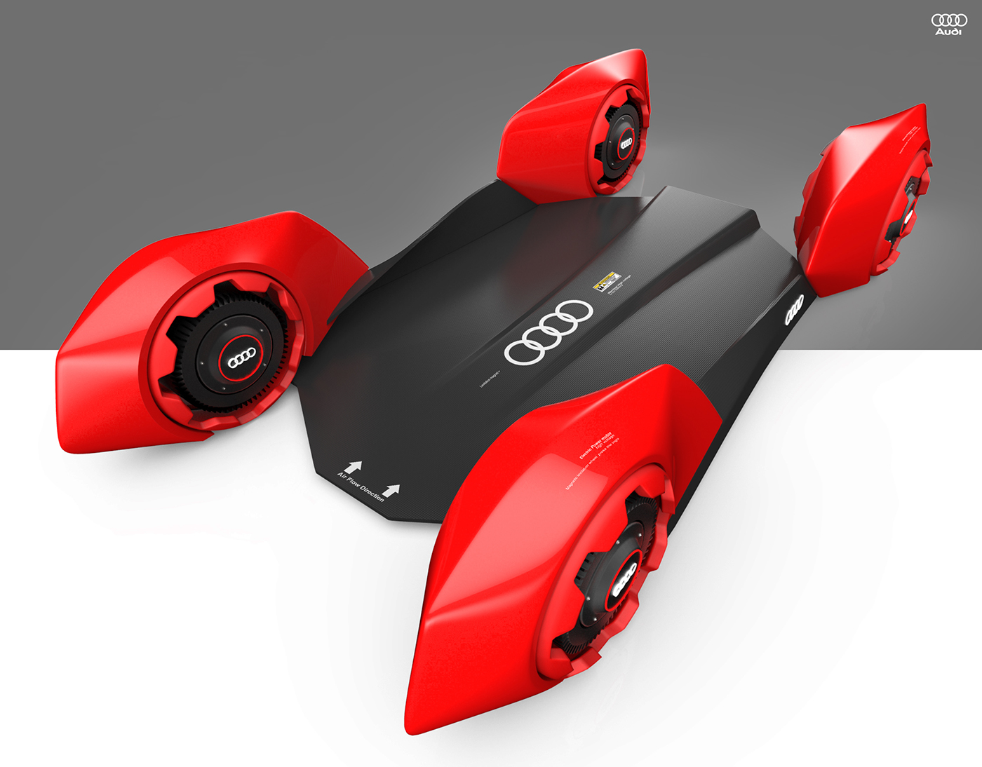 Audi ayrus，automobile，Hand drawn，Automatic design，