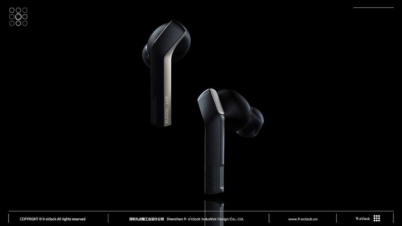 TWS headset，Bluetooth headset，Bluetooth headset，Industrial Design，