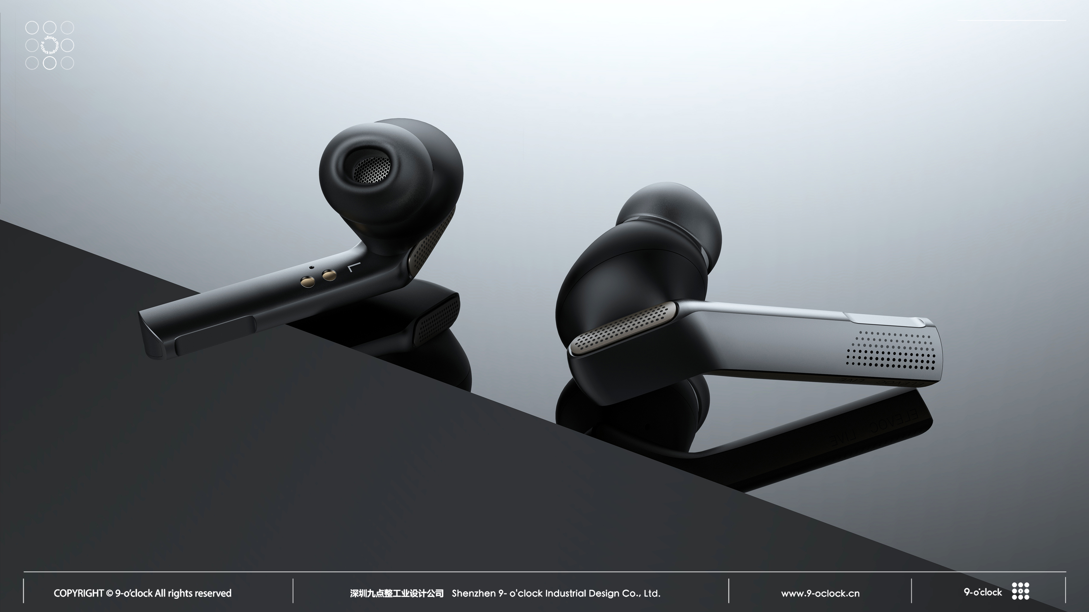 TWS headset，Bluetooth headset，Bluetooth headset，Industrial Design，