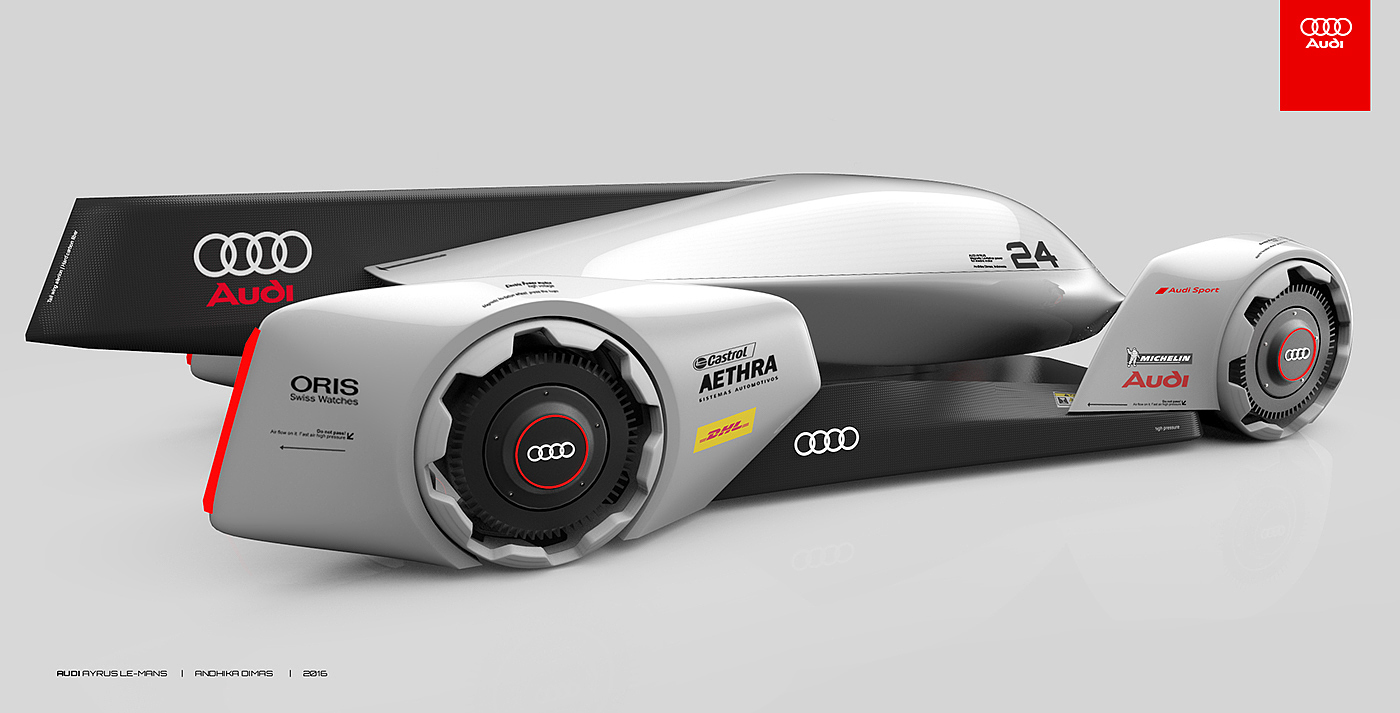 Audi ayrus，automobile，Hand drawn，Automatic design，