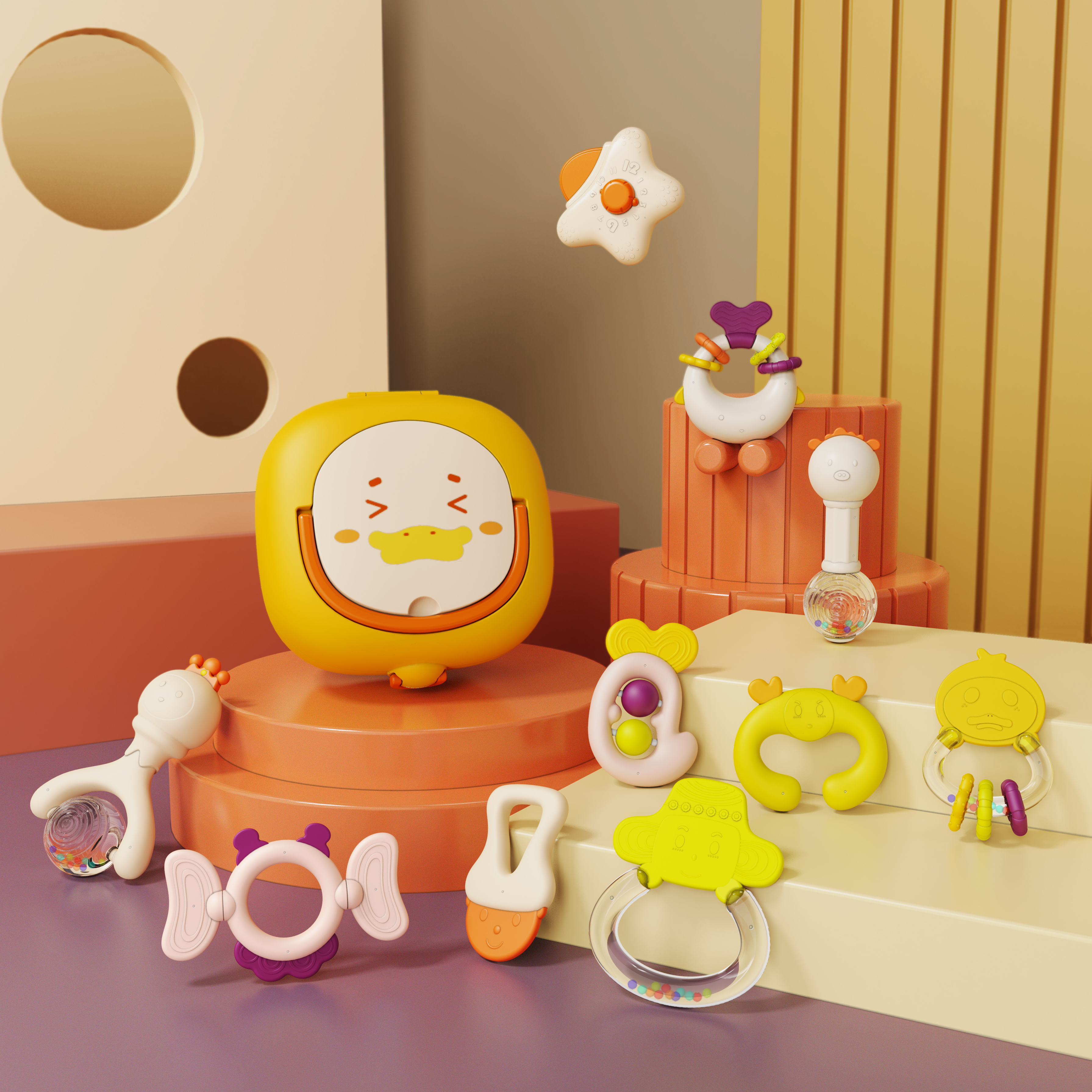 Toy design，originality，Puzzle，Infant child，