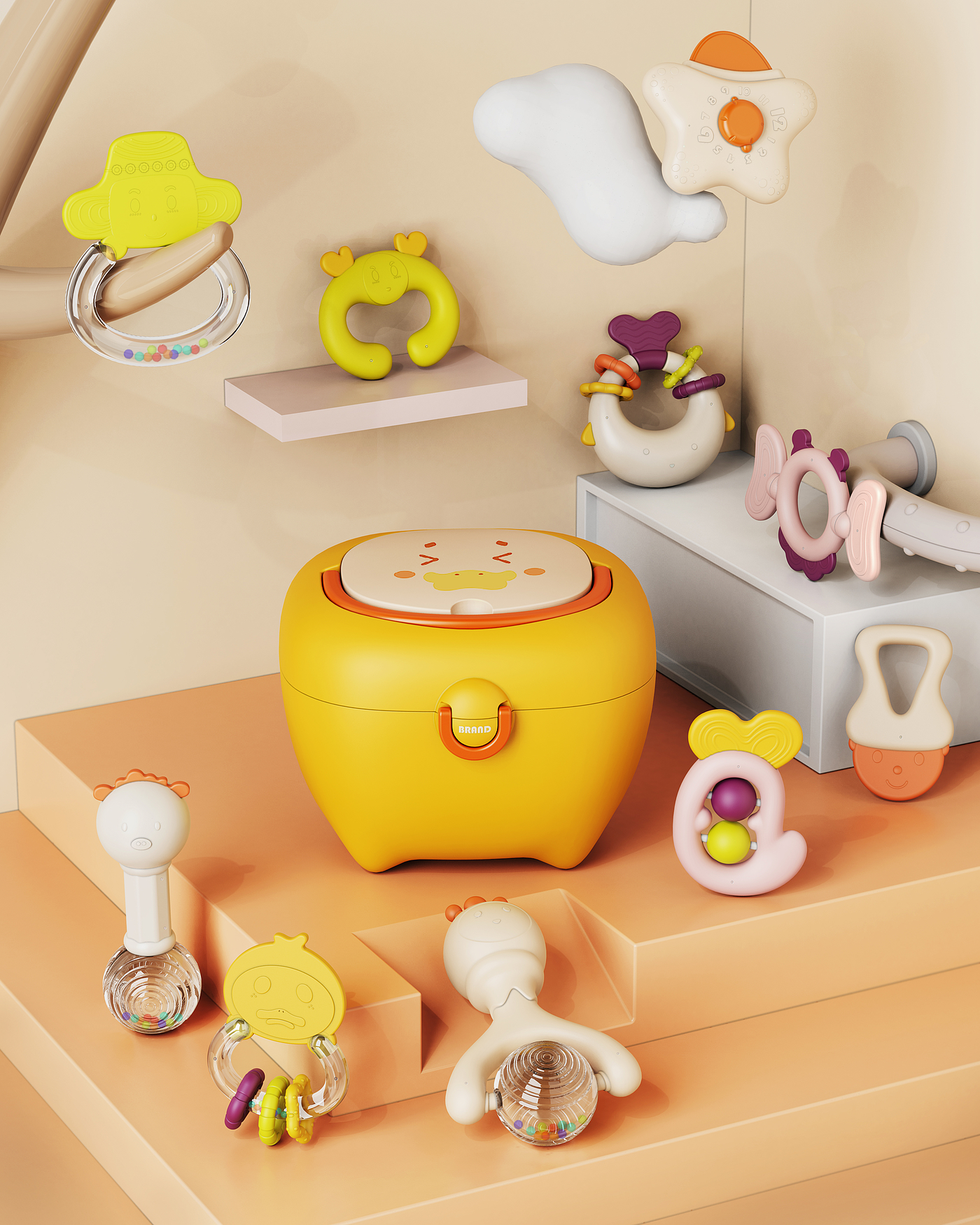 Toy design，originality，Puzzle，Infant child，