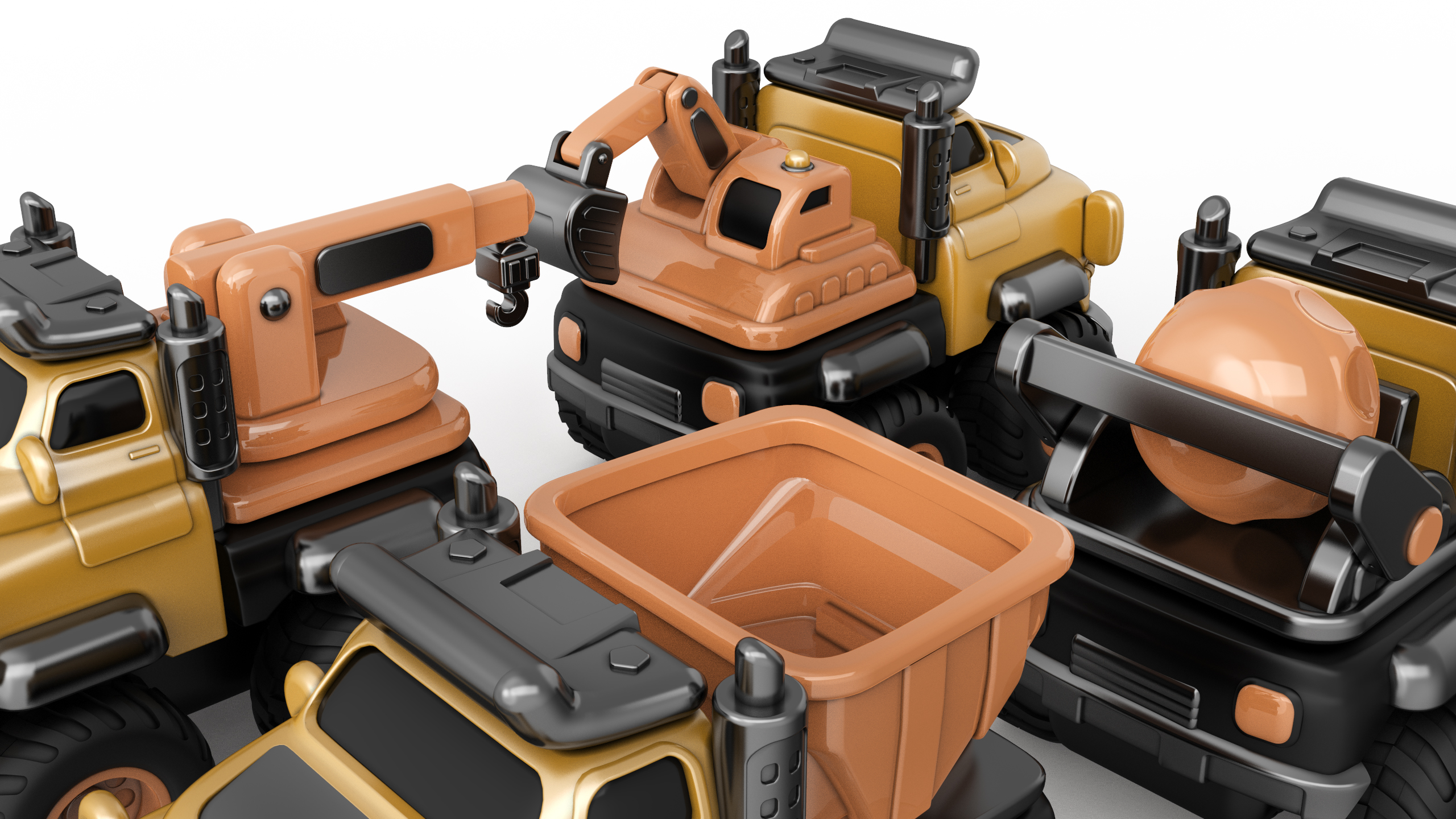 Engineering vehicle，Toy car，children，originality，