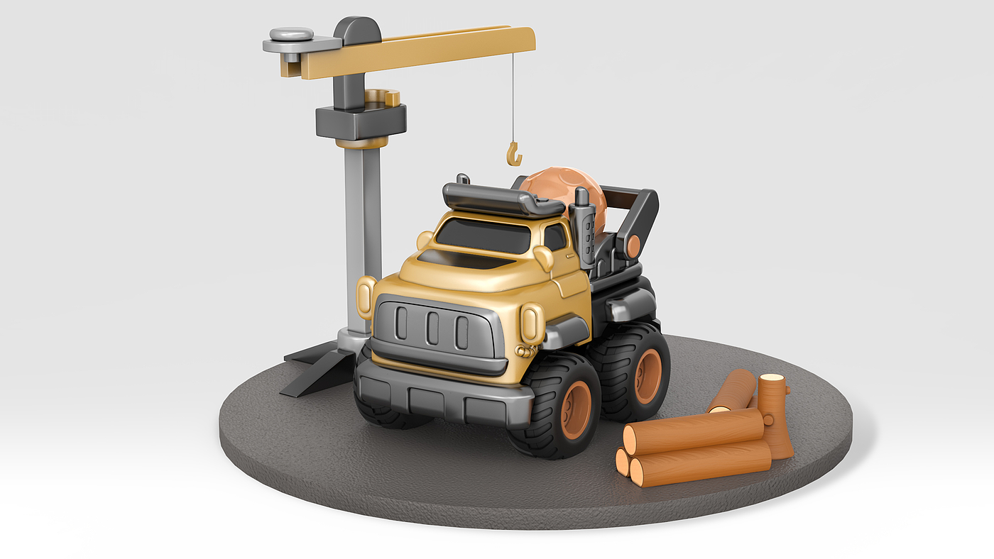 Engineering vehicle，Toy car，children，originality，