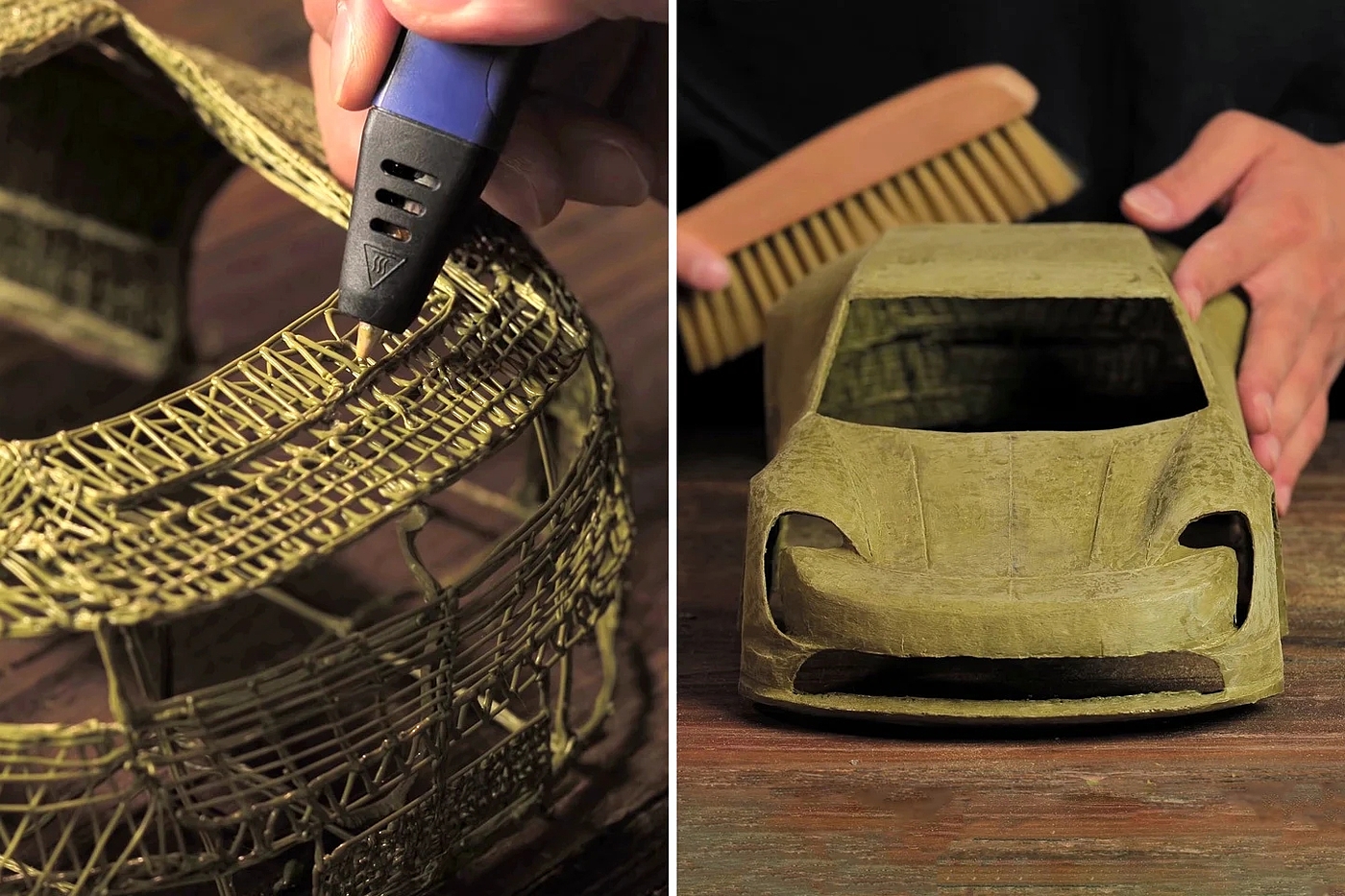 Porsche TACAN，Reduced model，3D pen，