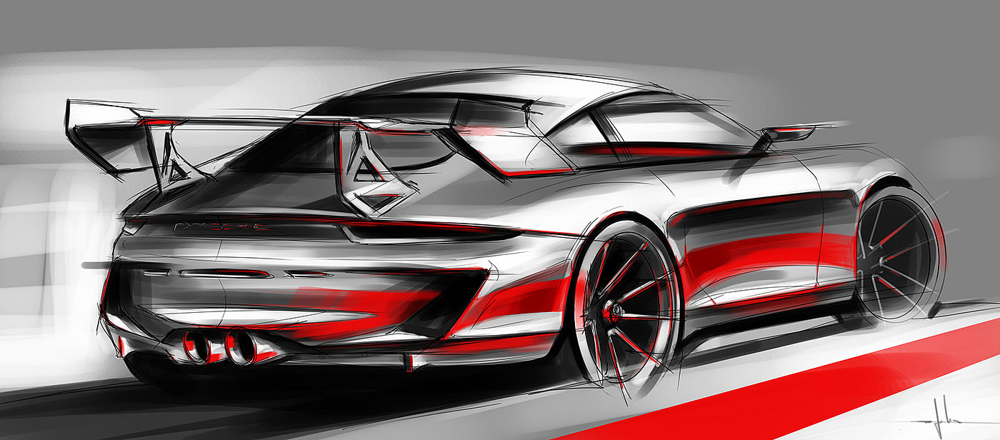Hand drawn，sketch，automobile，