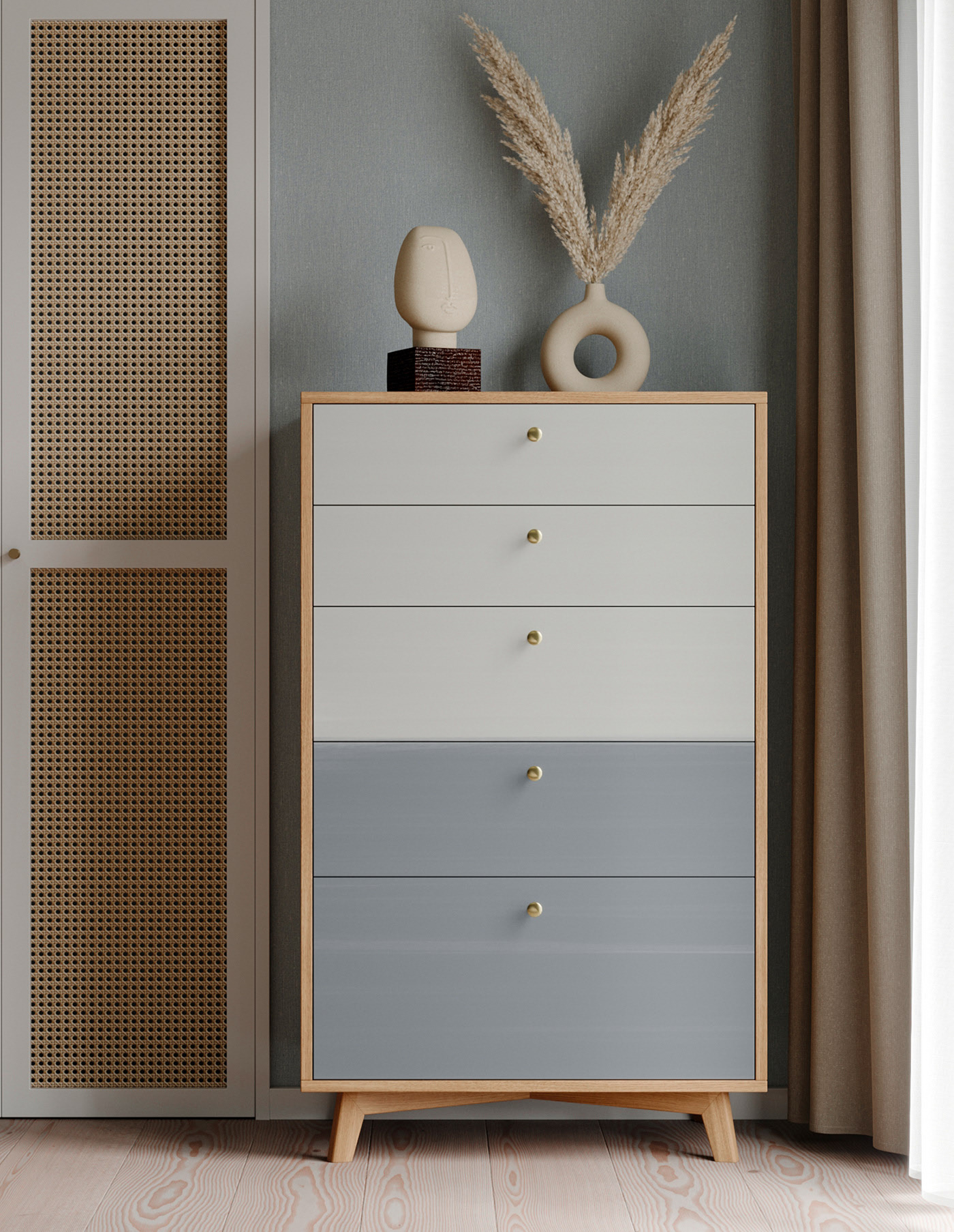 furniture design ，furniture，botany，cabinet，Home color matching，indoor，