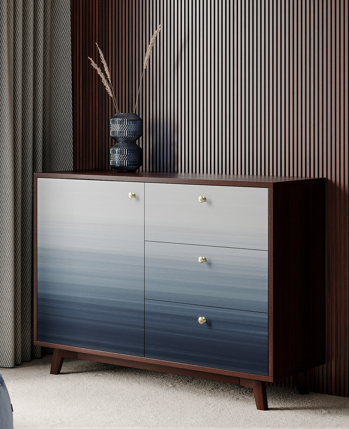 furniture design ，furniture，botany，cabinet，Home color matching，indoor，