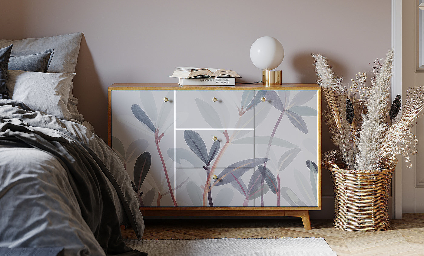 furniture design ，furniture，botany，cabinet，Home color matching，indoor，