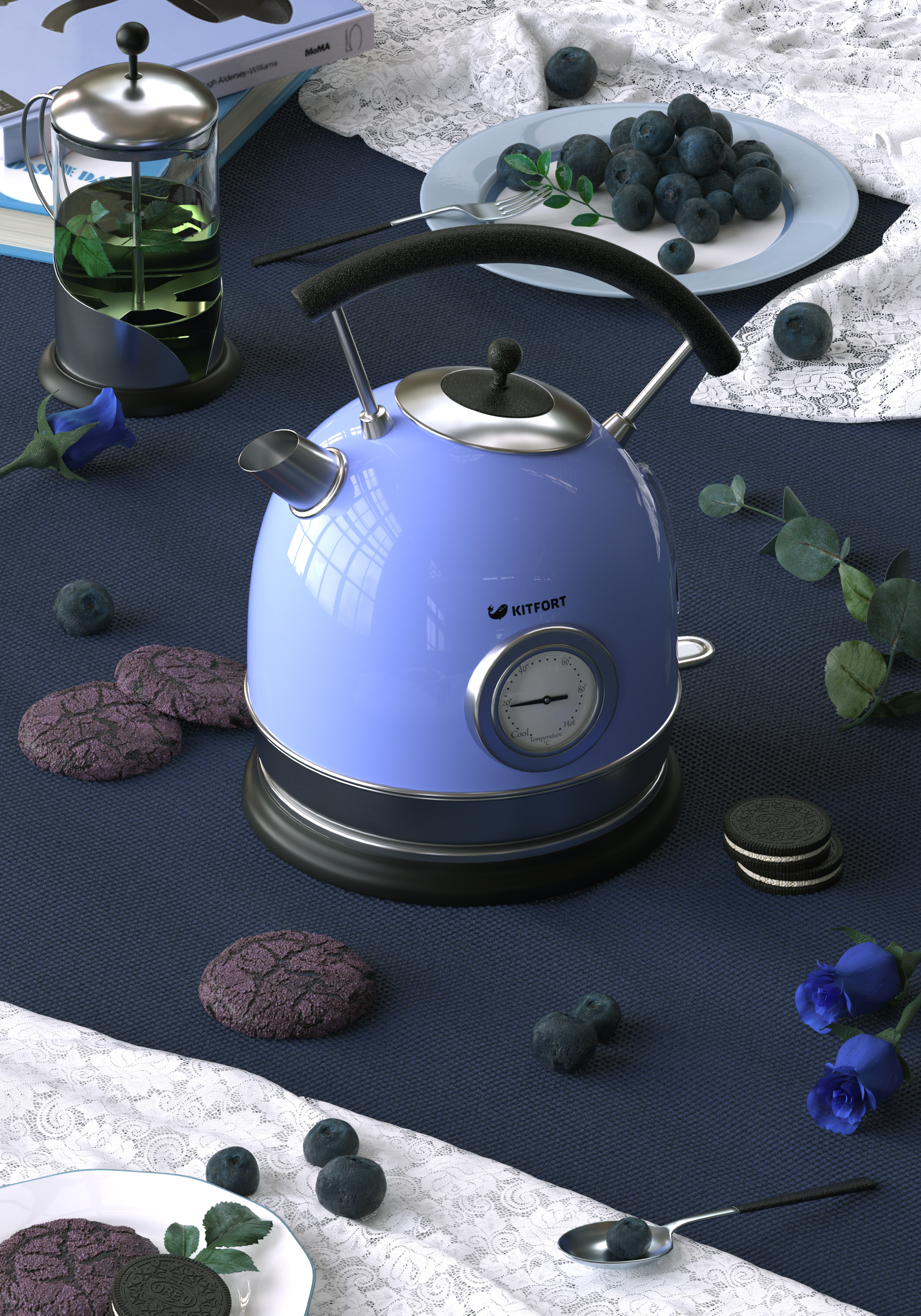 Rendering works，c4d，octane，