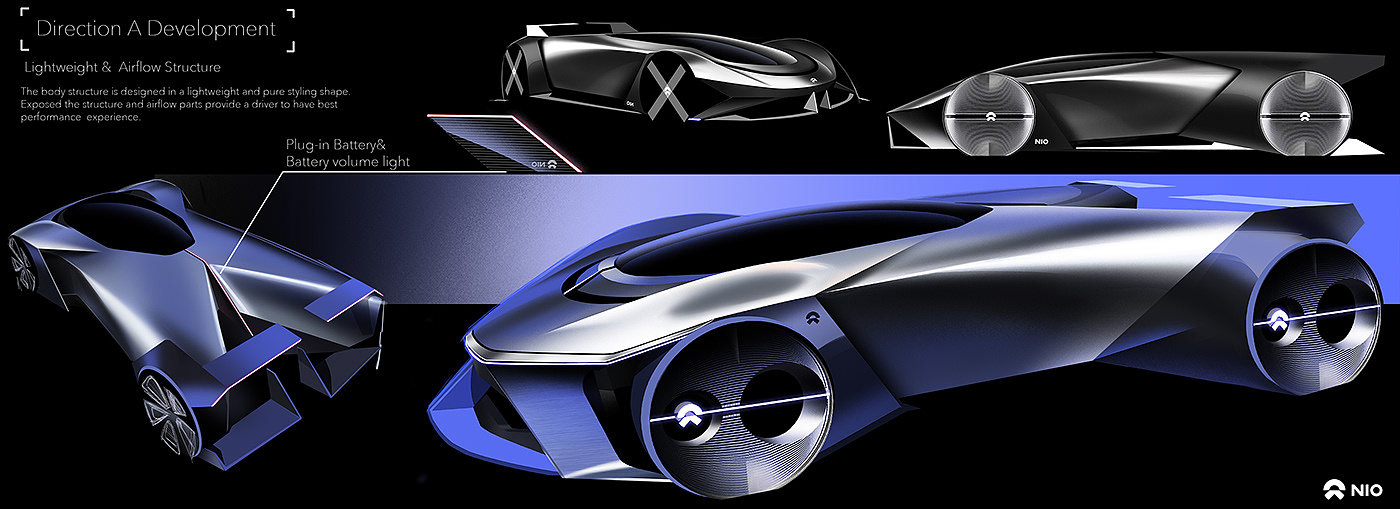 automobile，vehicle，conceptual design，NIO Premium Concept，