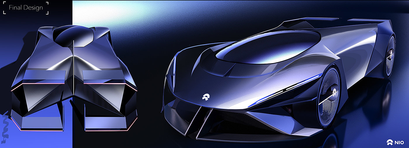 automobile，vehicle，conceptual design，NIO Premium Concept，
