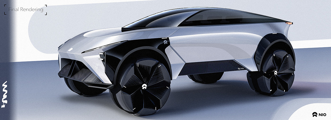 automobile，vehicle，conceptual design，NIO Premium Concept，