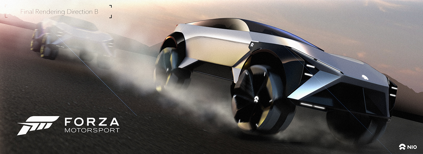 automobile，vehicle，conceptual design，NIO Premium Concept，