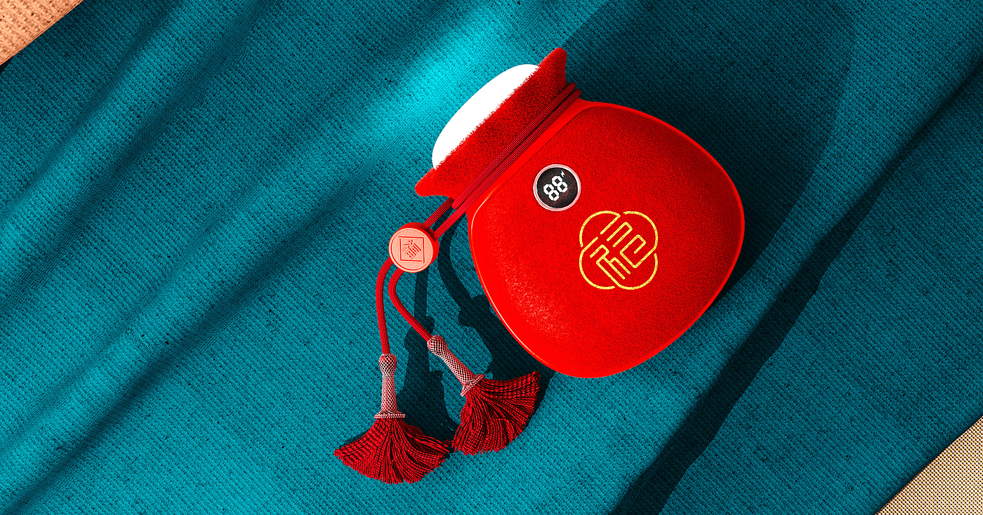 Warm hand treasure - power treasure - Guochao - light luxury - exquisite，