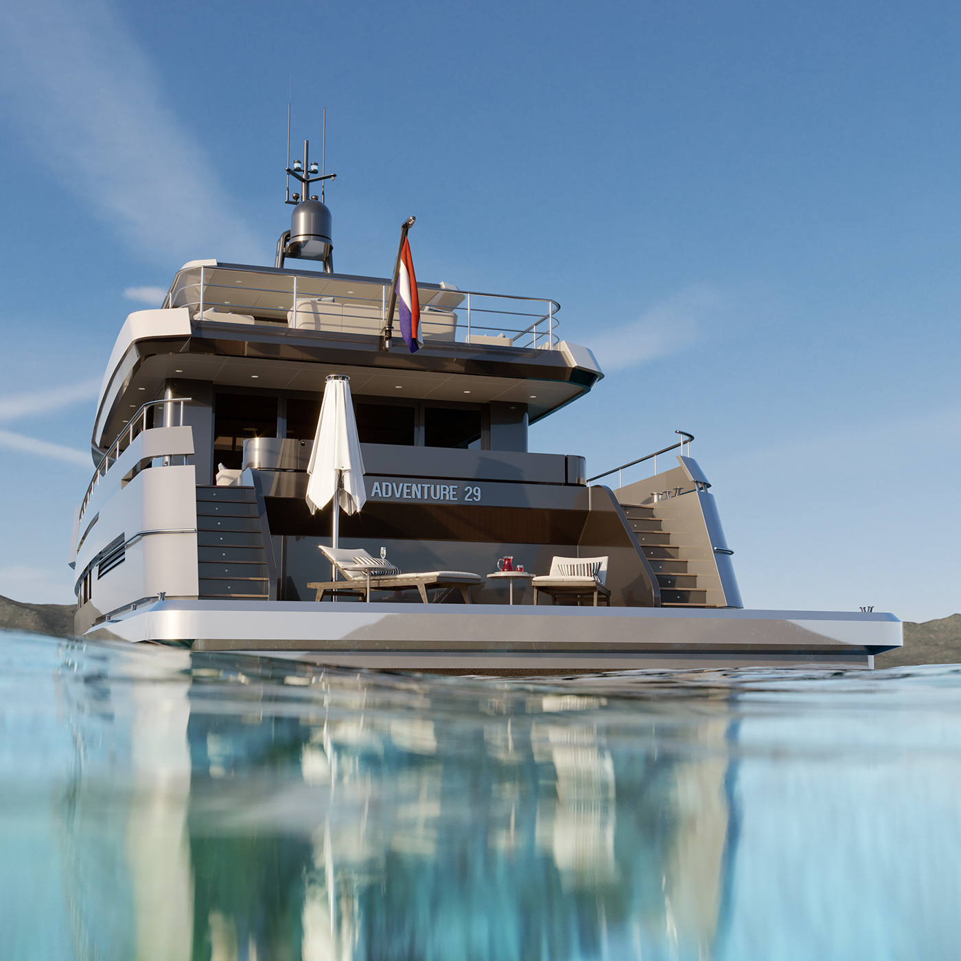 Lynx Adventure 29，ship，vehicle，yacht，