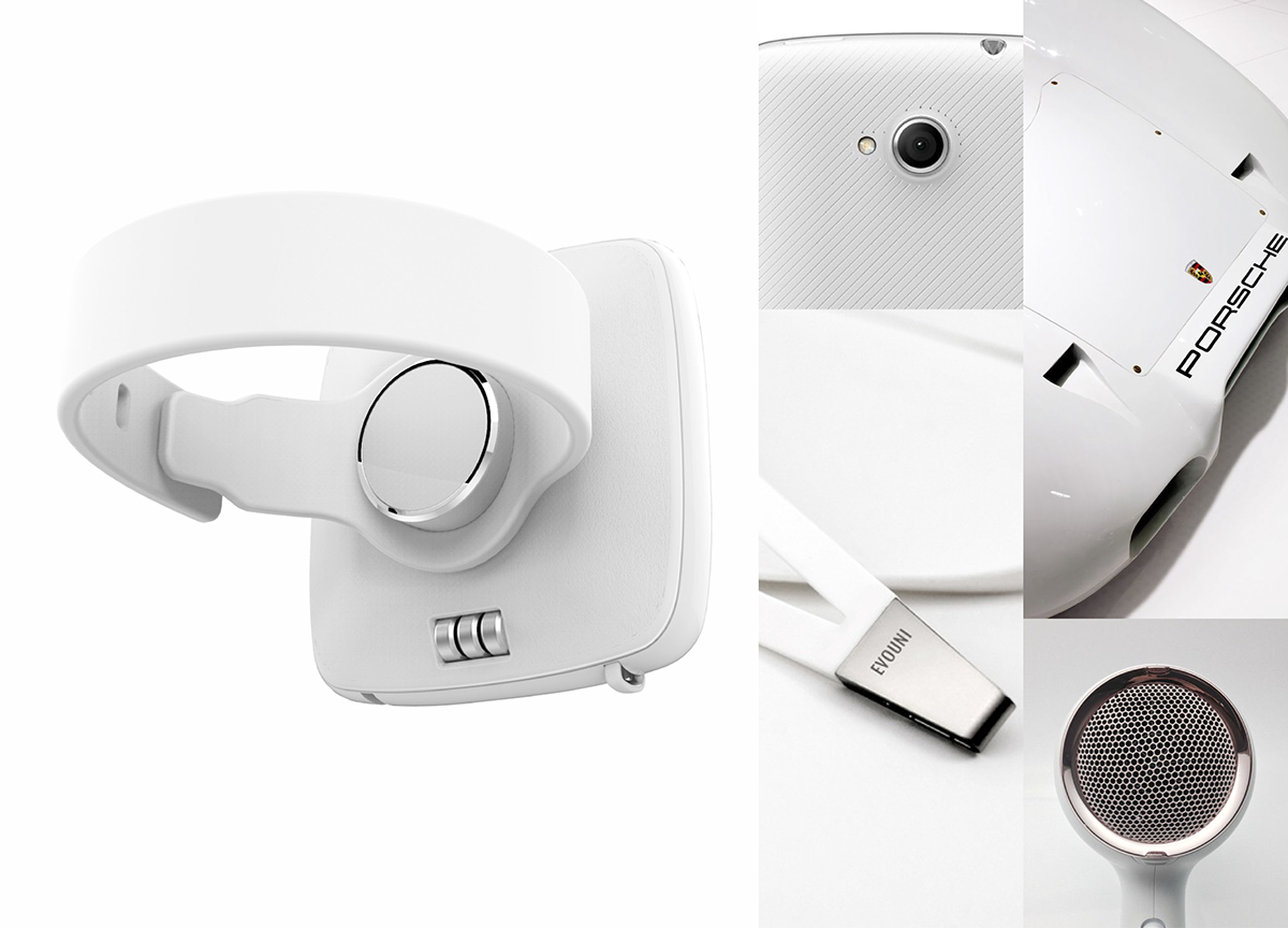 RedEye，Bicycle tail lamp and lock，industrial design，Improved design，