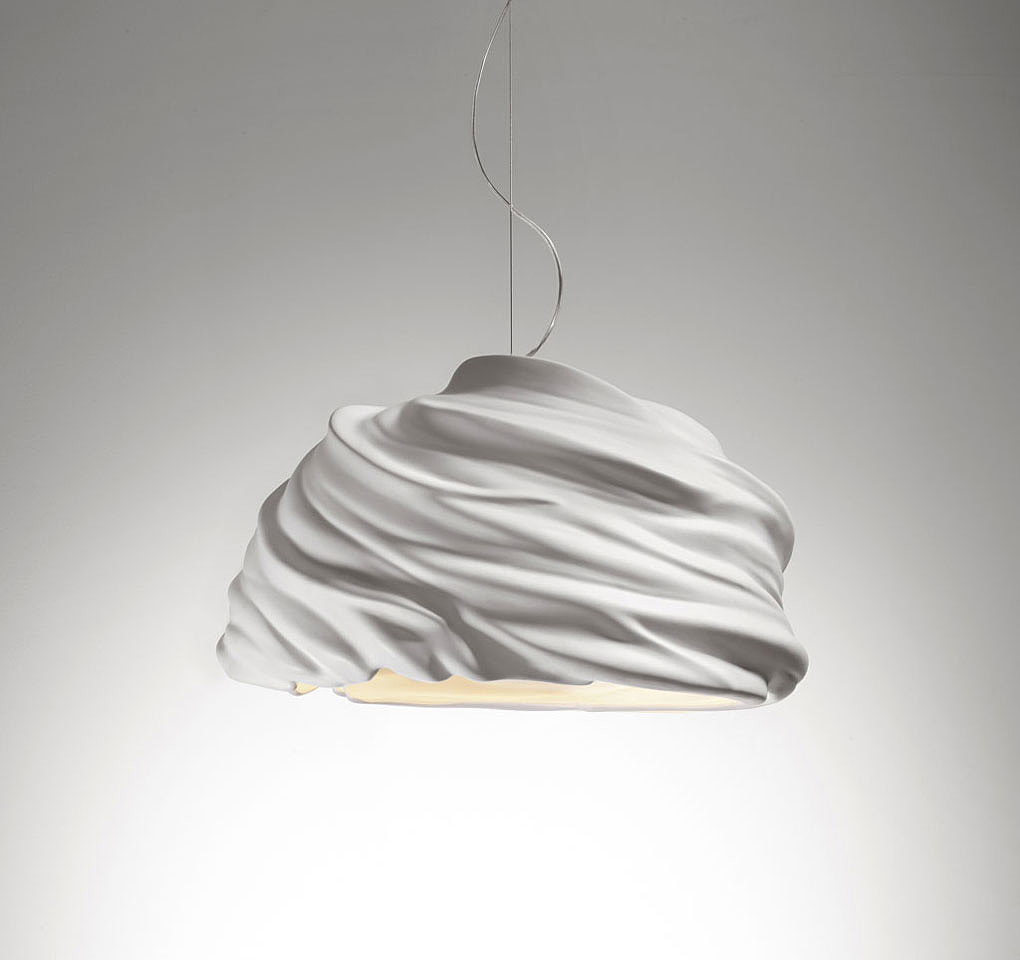 Cyclone，Ceramic lamp，Hurricane shape，