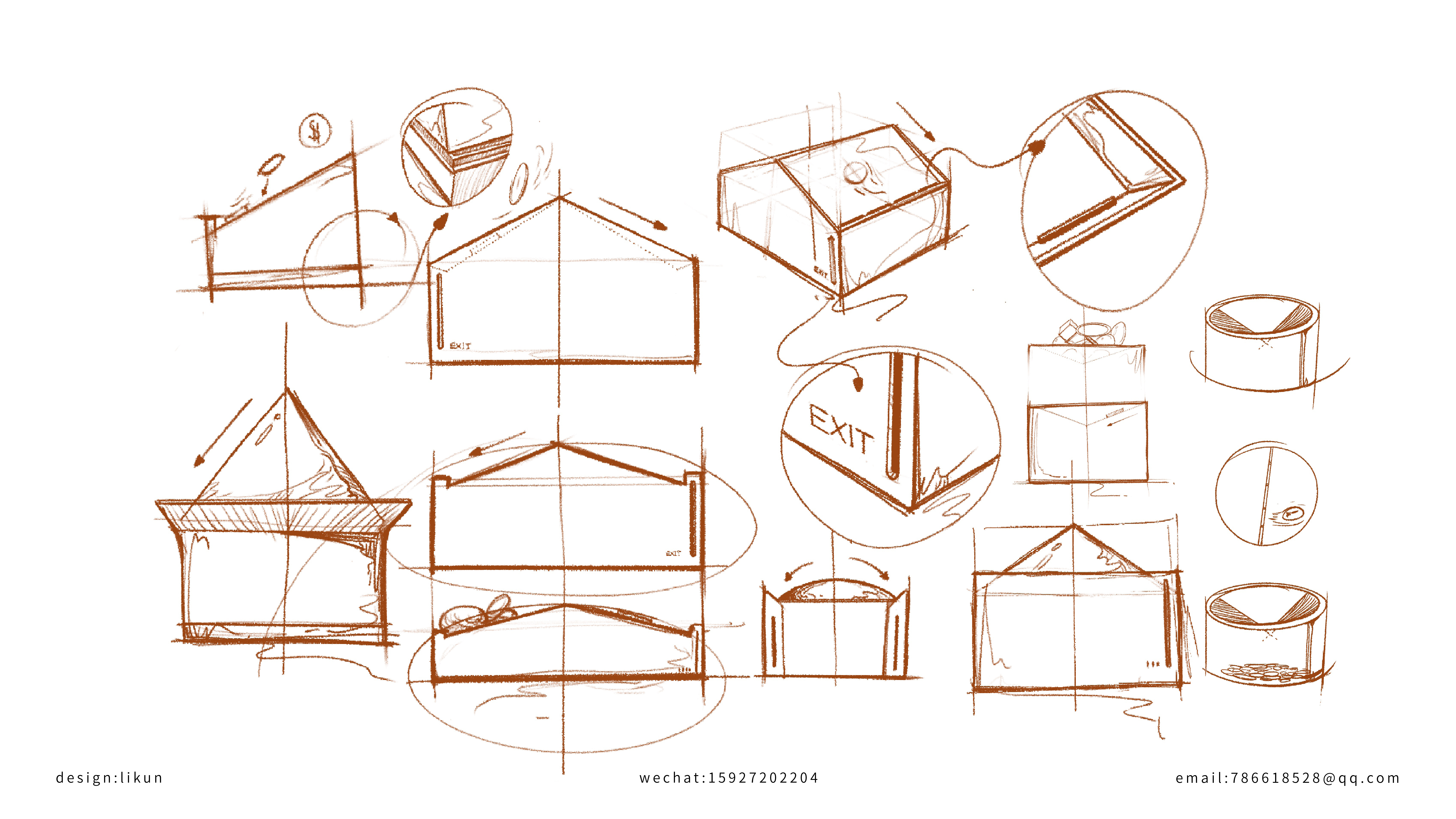 Home, IP, gift box，